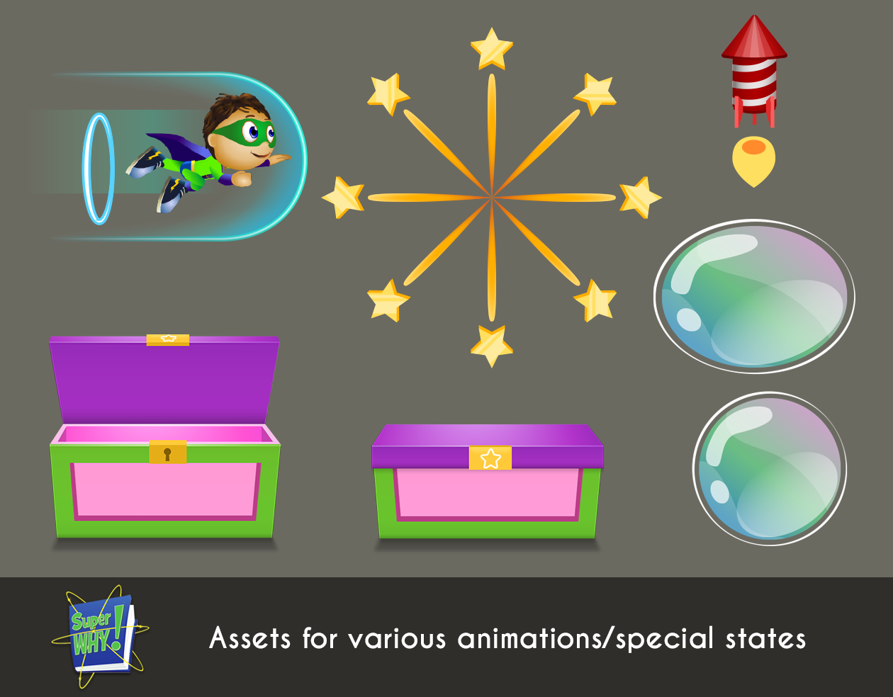 Some Assets for Animation or Special States