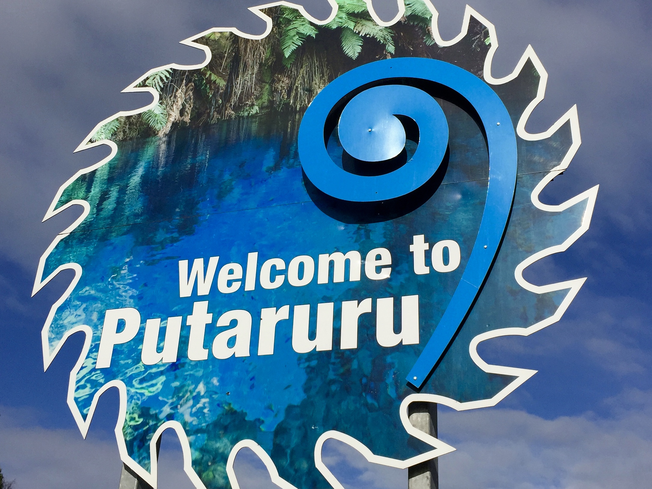 Putaruru sign