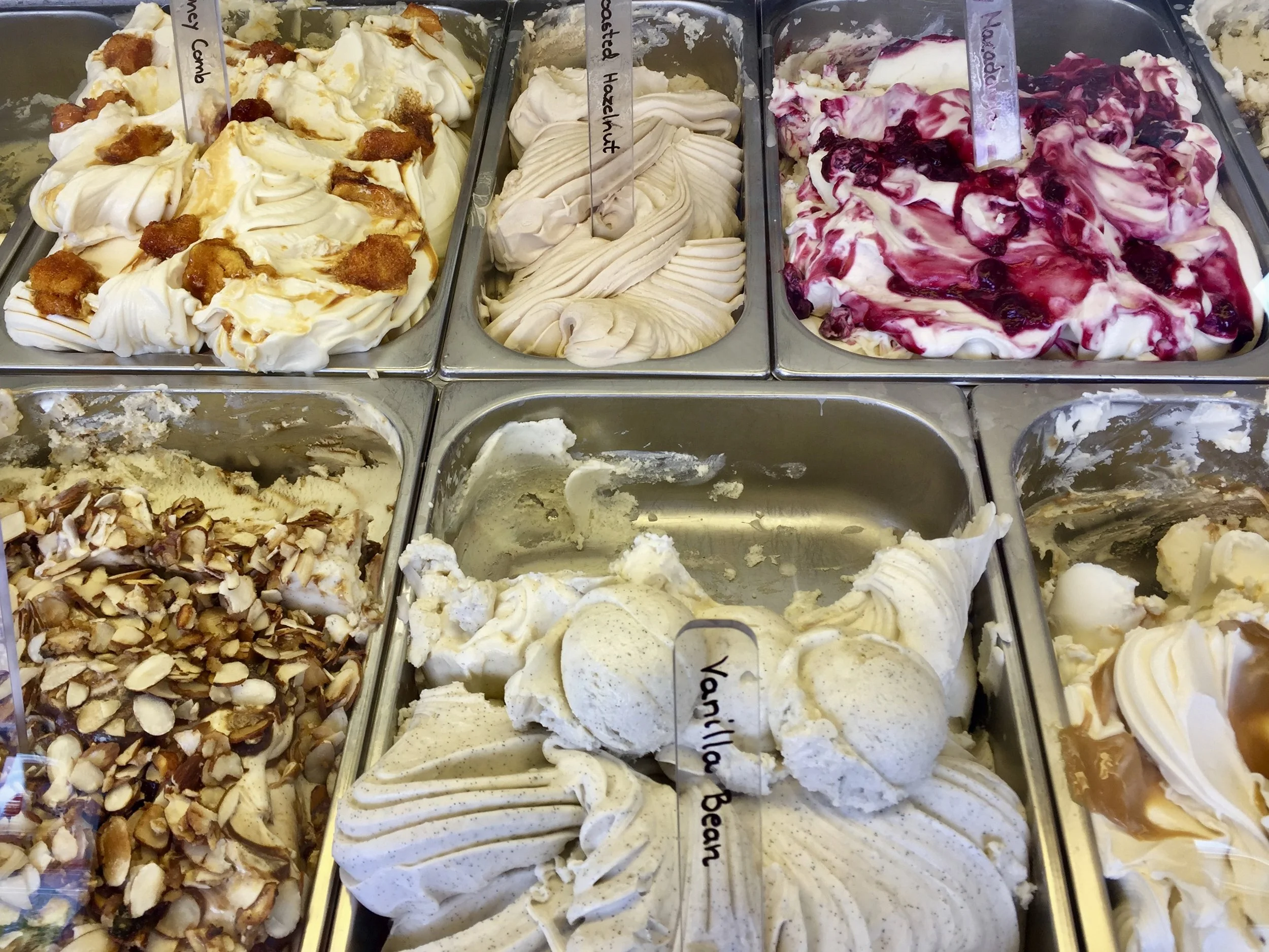 ice-cream and gelato