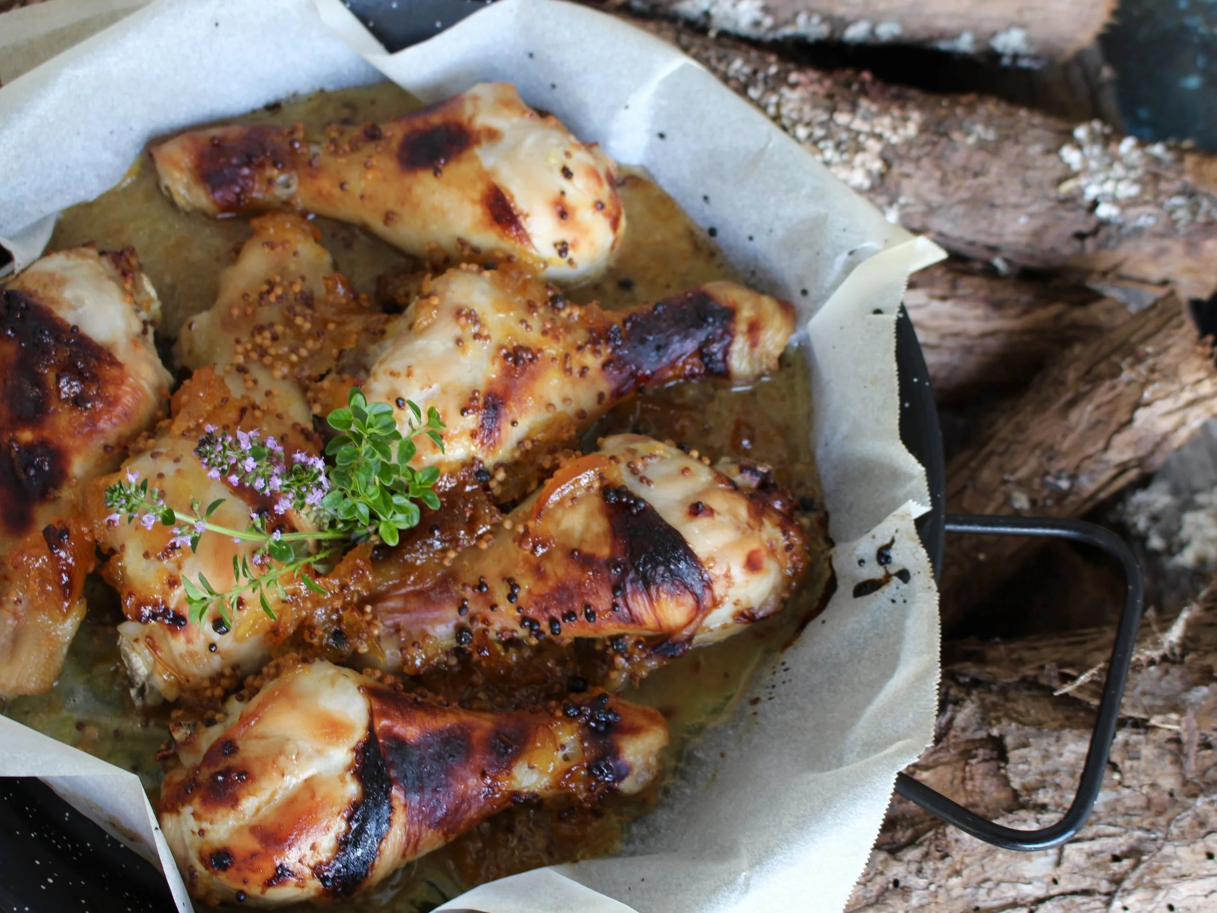 marmalade marinated chicken