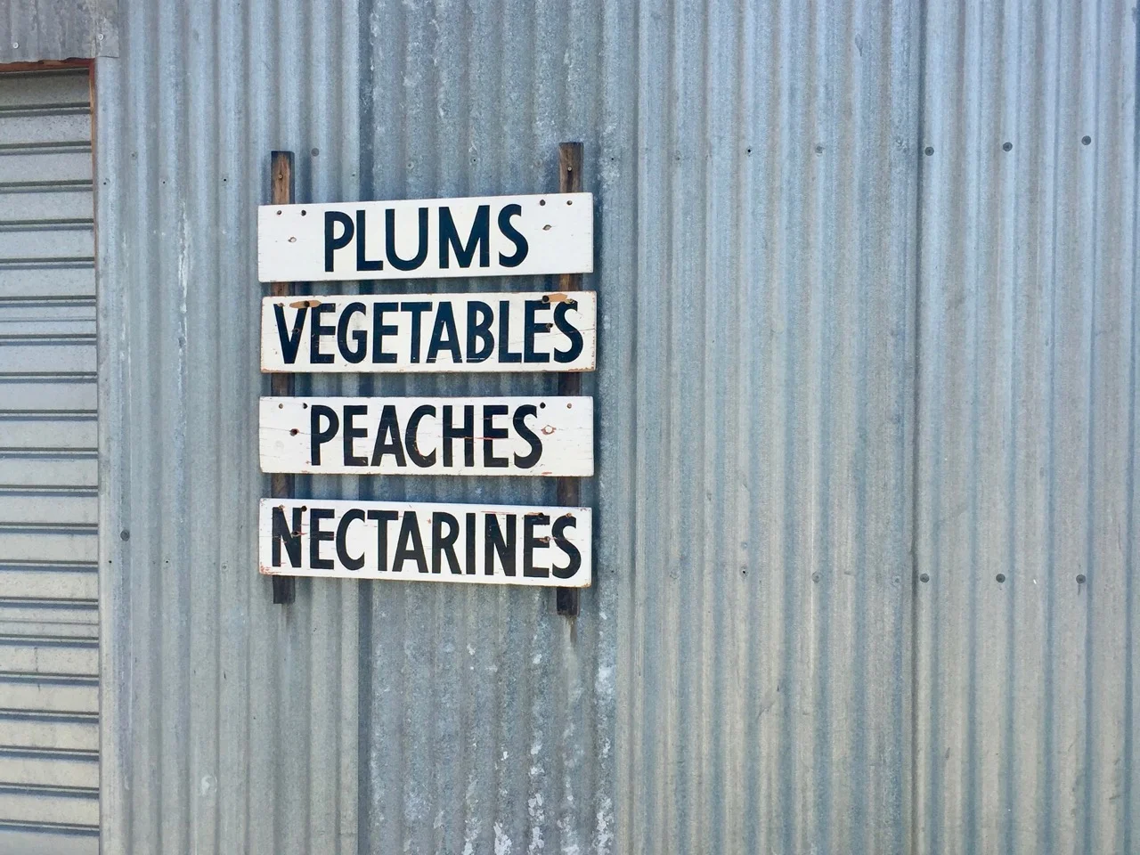 plums vegetables peaches nectarines