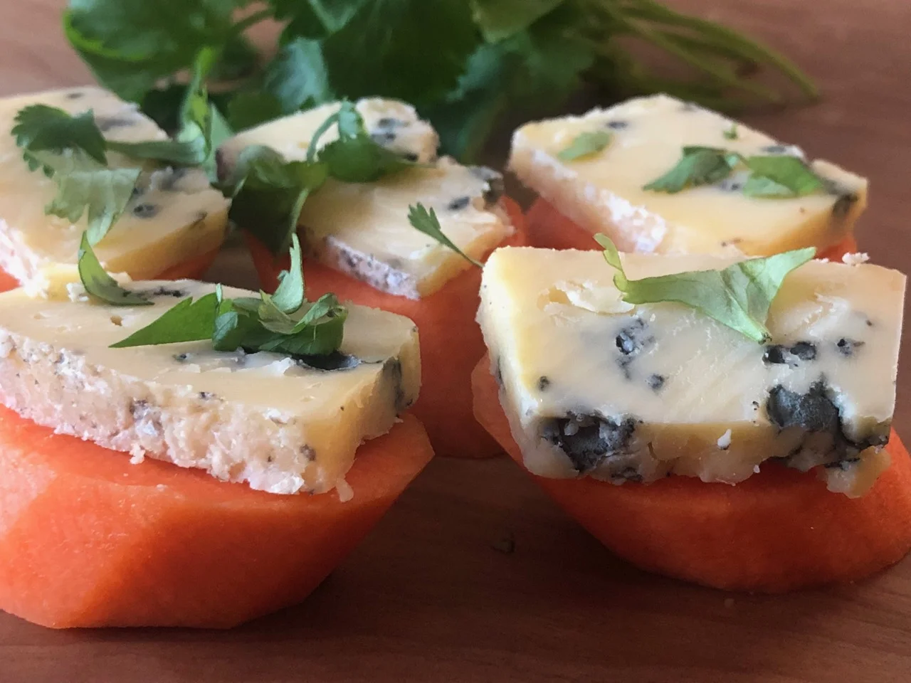 carrot blue cheese
