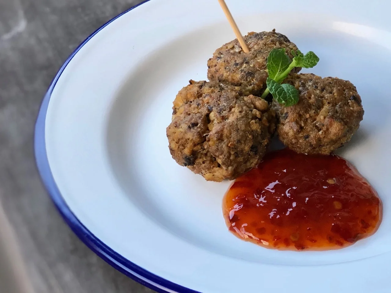 mussel meatballs