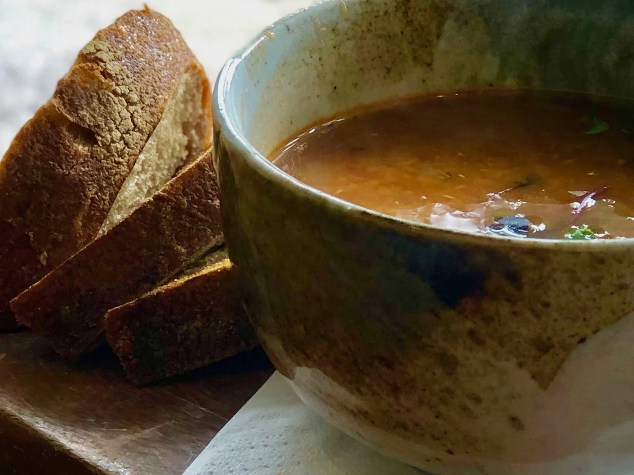 red lentil soup