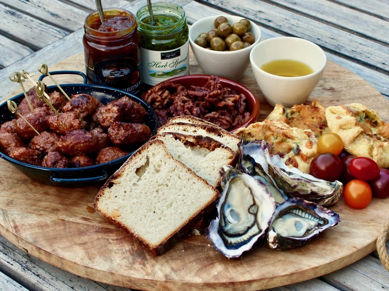 Waiheke local food platter