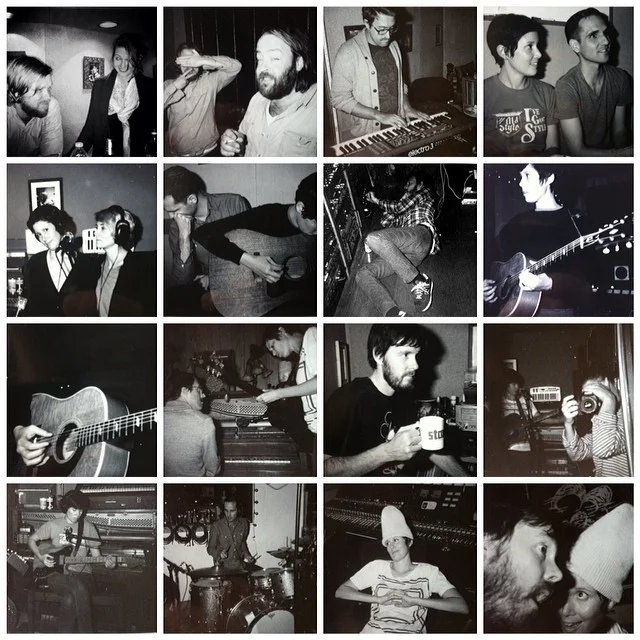 Los Angeles band Two Sheds while recording "Assembling" at NMS.