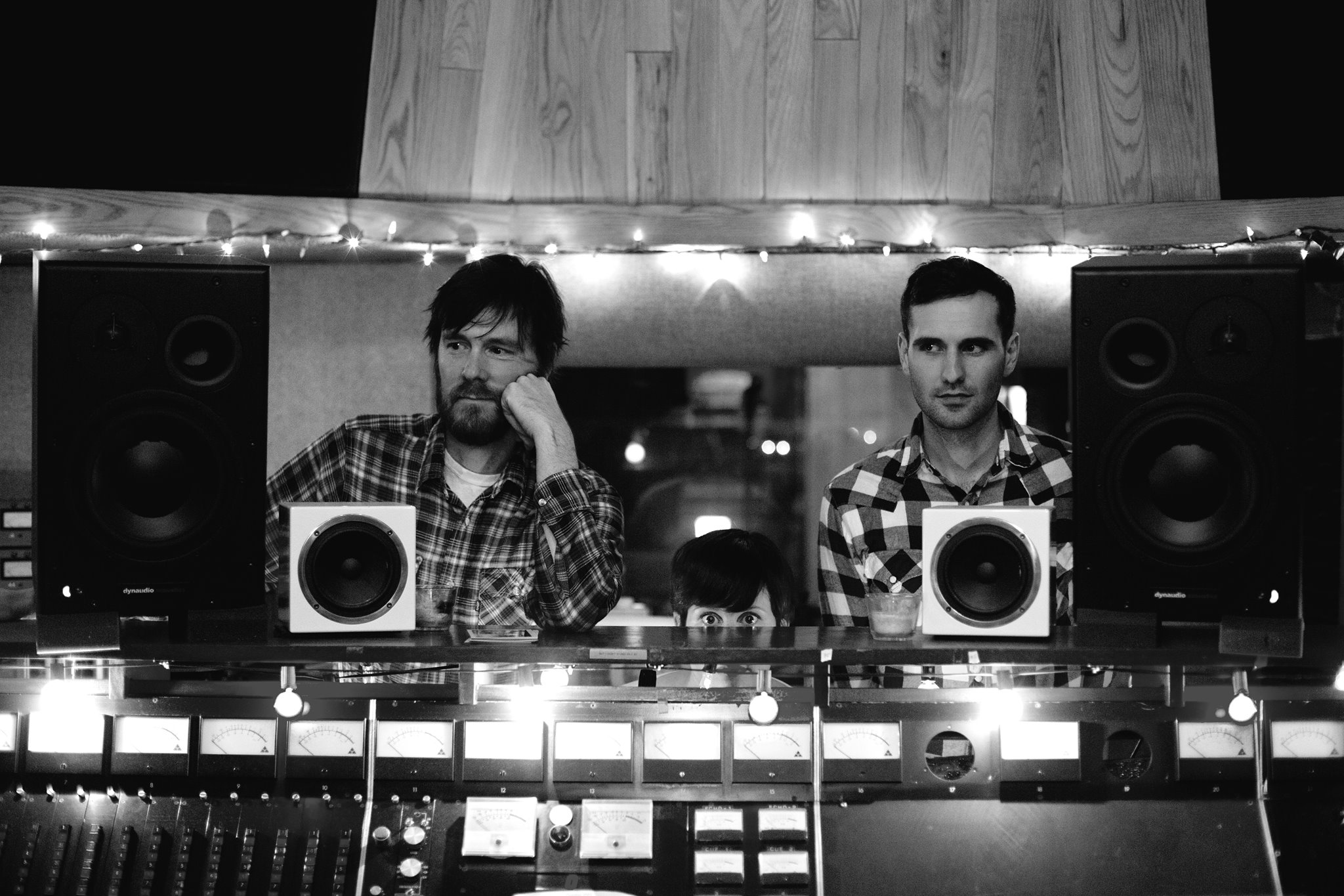 Indie rock band Two Sheds promotional photo from NMS sessions.