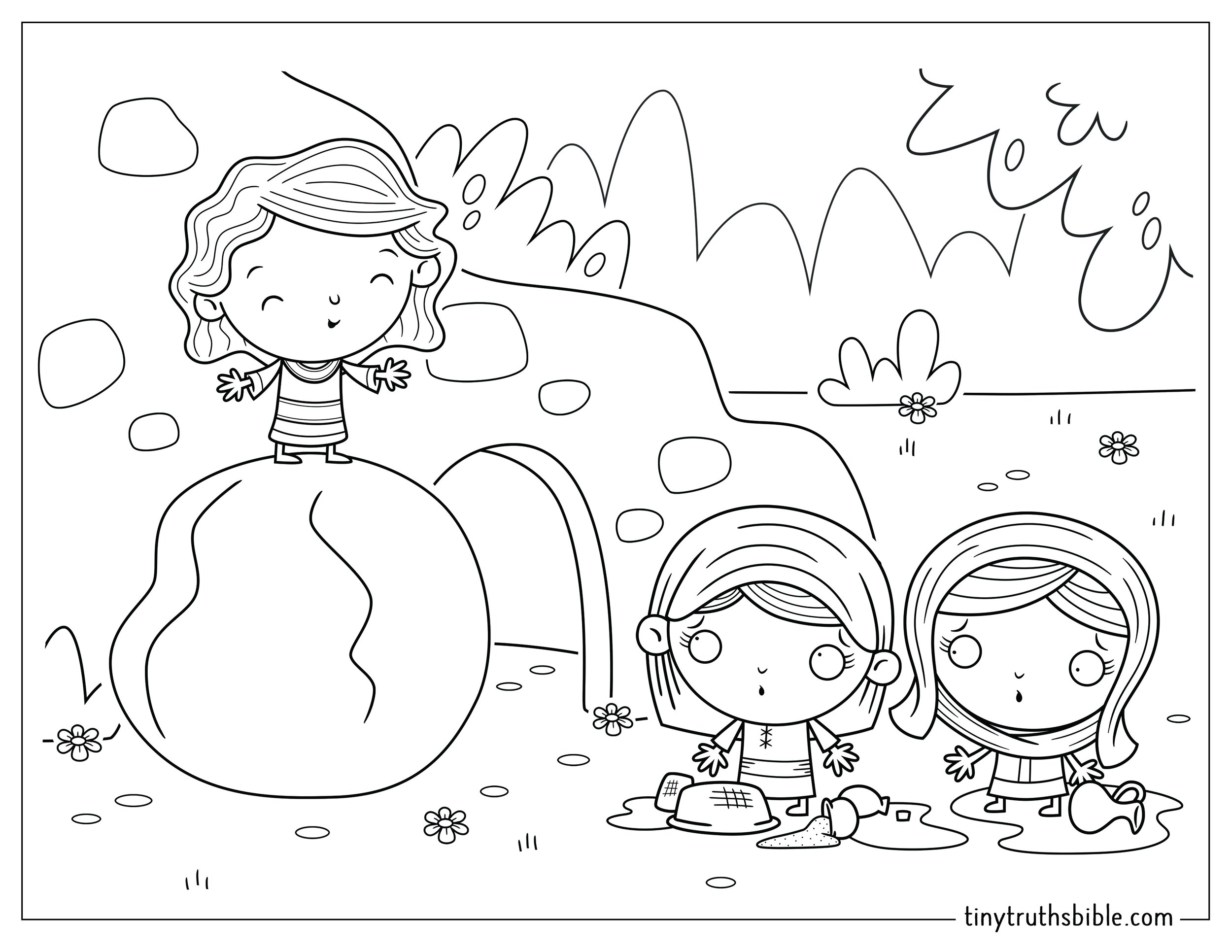 Download Tiny Truths Illustrated Bible Christmas Coloring And Crafts Tiny Truths Illustrated Bible