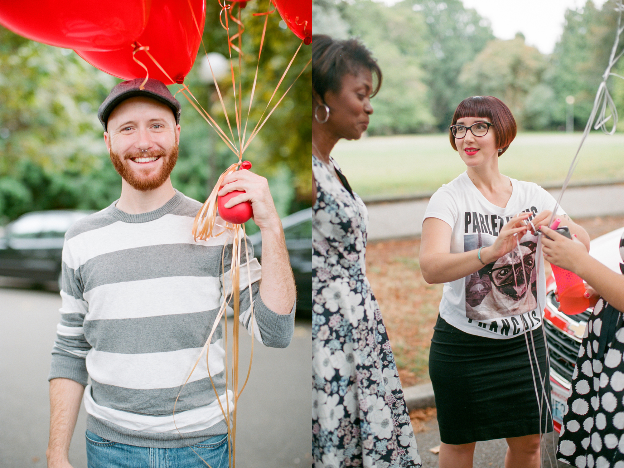 Volunteer Park Conservatory elopement wedding in Seattle