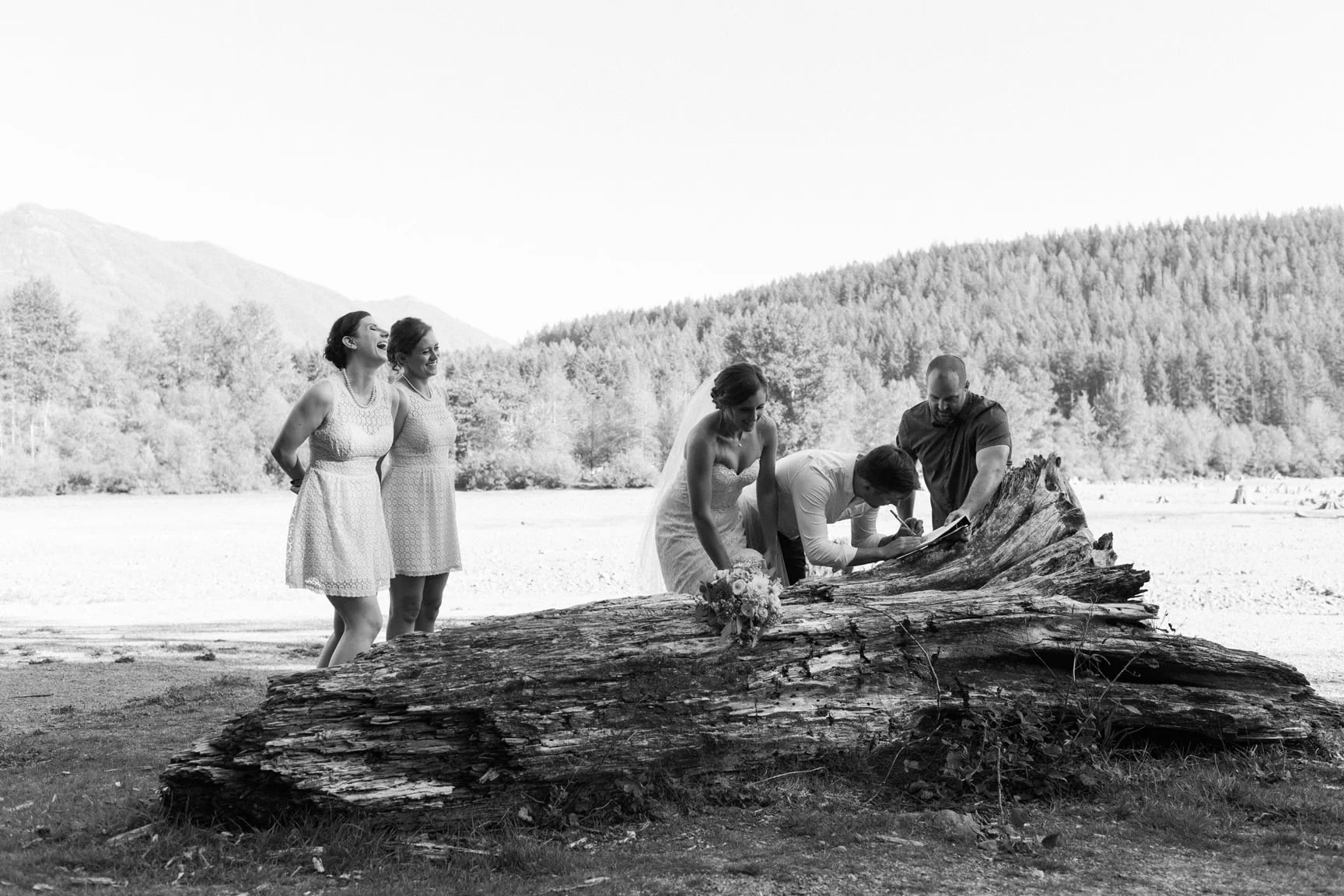 Rattlesnake Lake & Rattlesnake Ledge Wedding Photography by Alexandra Knight Photography