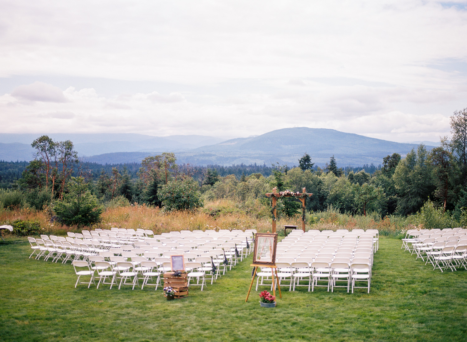 Polynesian Inspired Backyard Port Townsend Wedding Photography