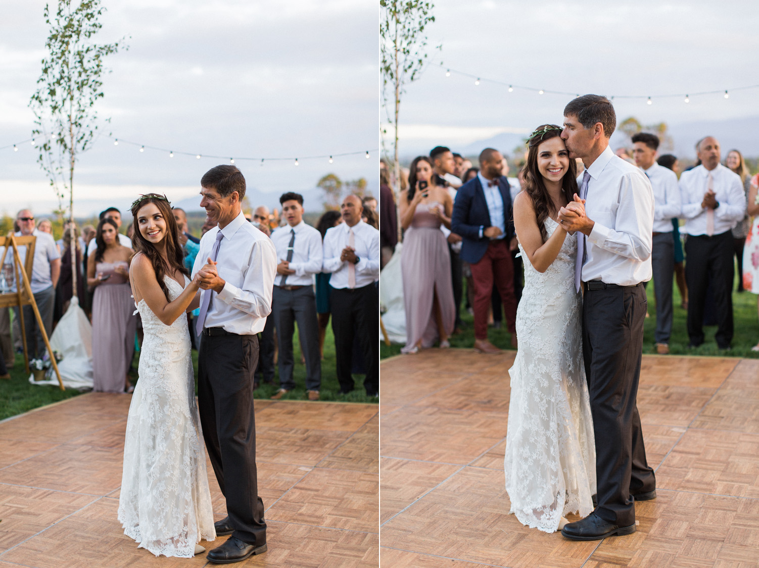 Polynesian Inspired Colorful Backyard Port Townsend Wedding Photography 