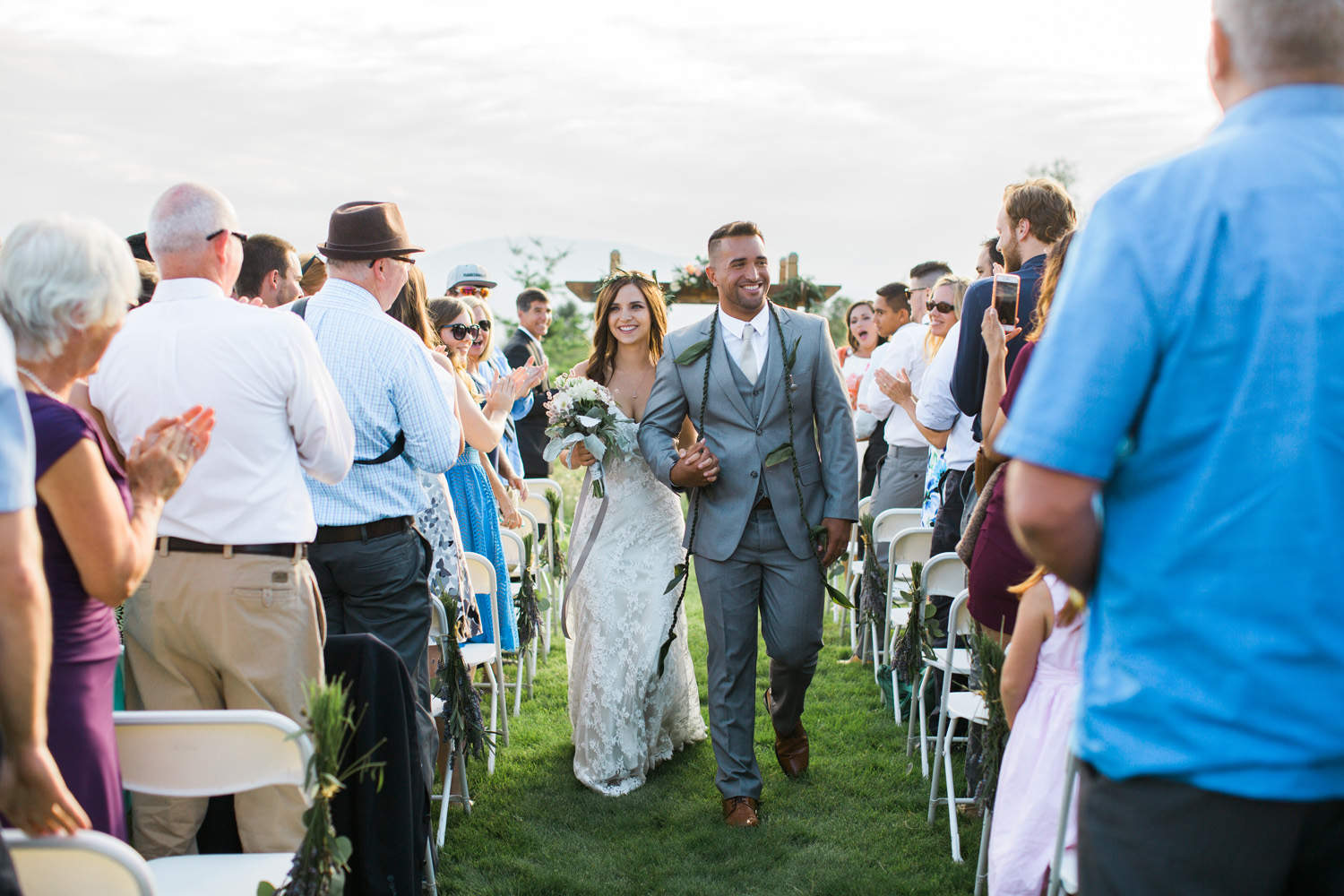 Polynesian Inspired Backyard Port Townsend Wedding Photography 