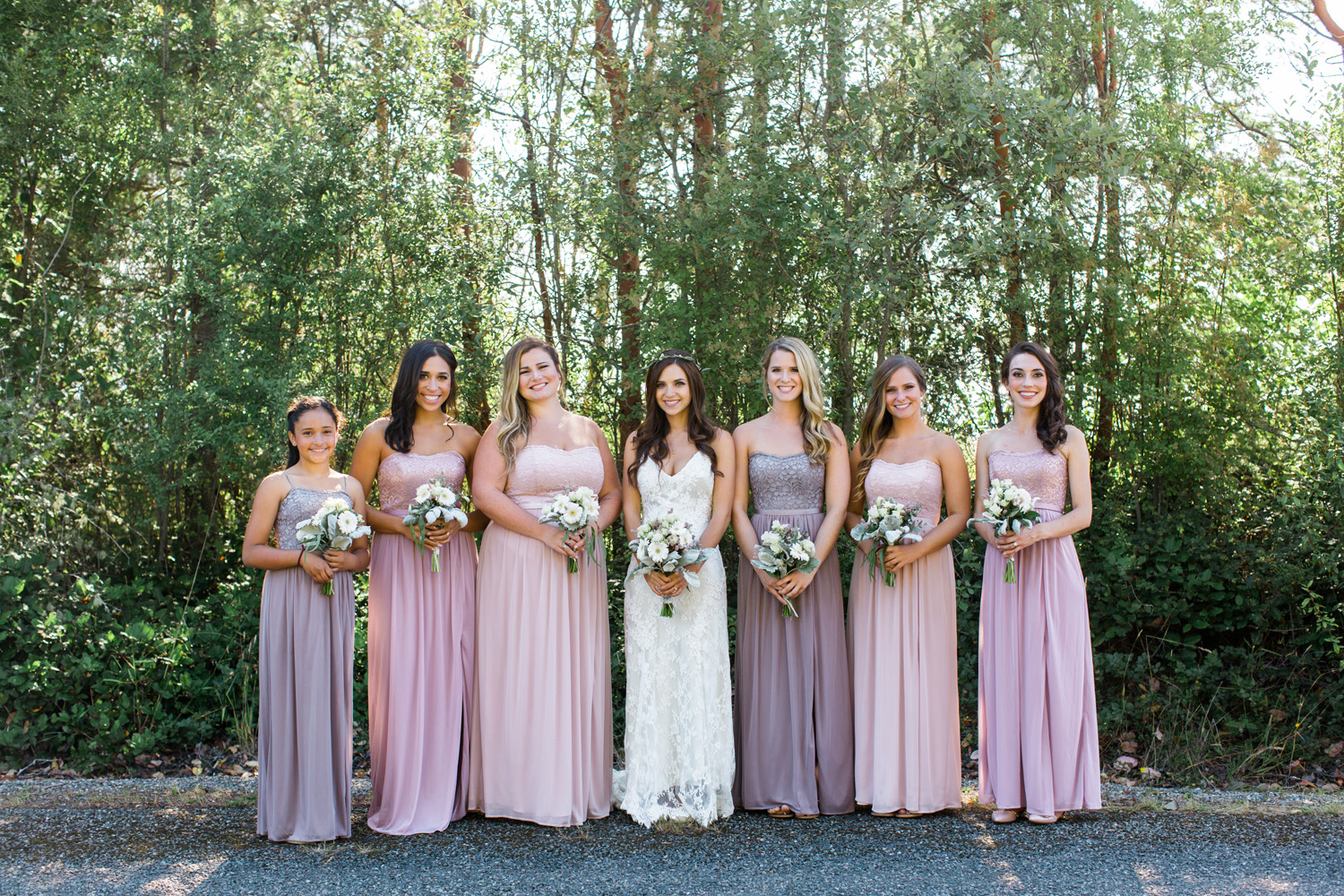 Polynesian Inspired Backyard Port Townsend Wedding Photography