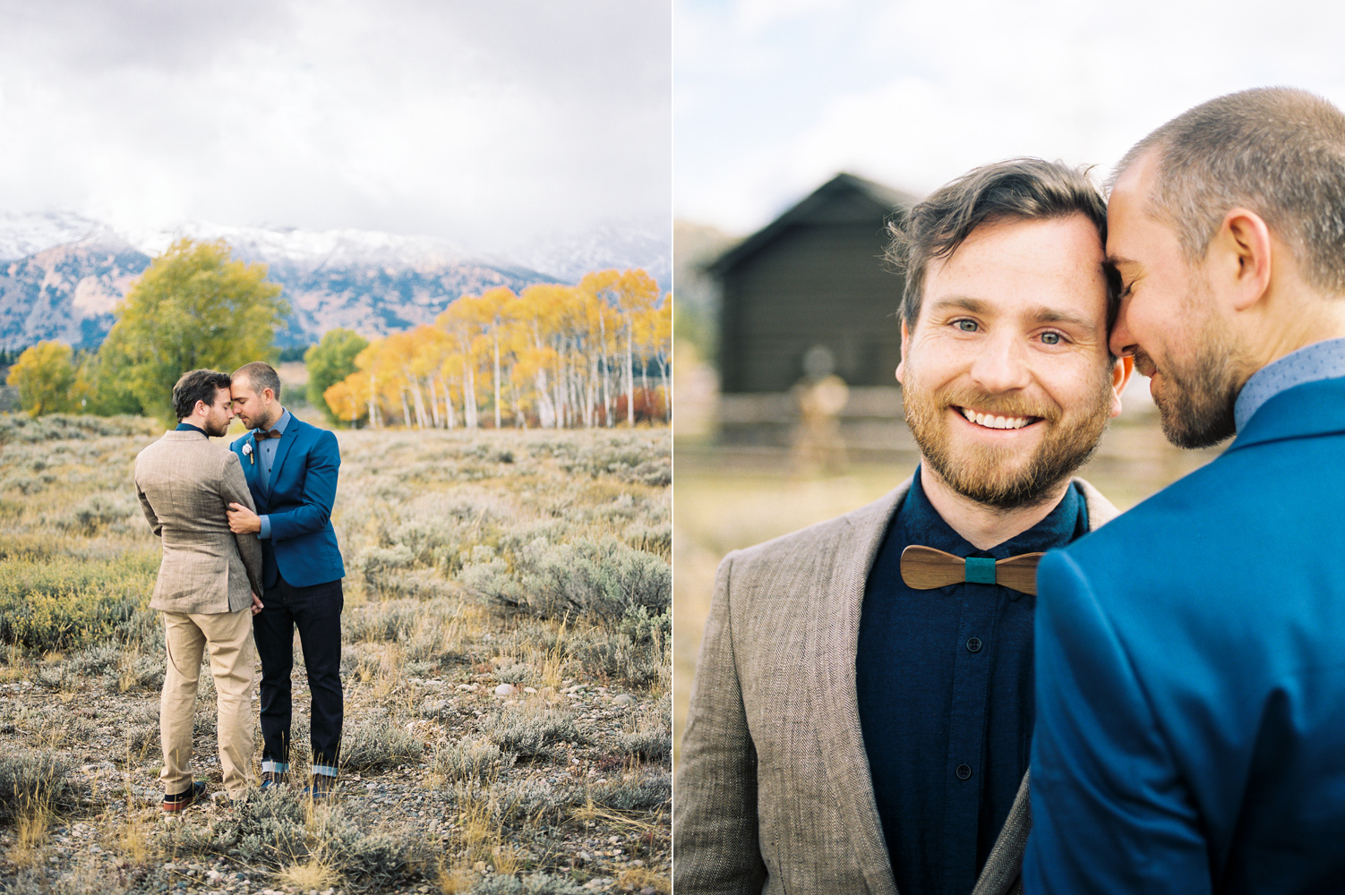 Grand Tetons National Park Same Sex Wedding