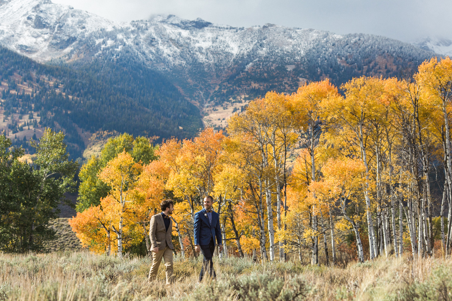 Grand Tetons National Park Same Sex Wedding