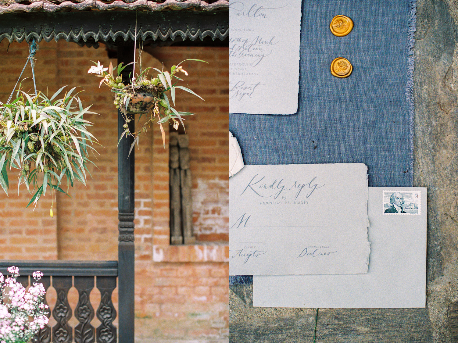 Nepal Wedding Photography with Shop Gossamer, Nina & Wes Photography & Jaclyn Journey Florals
