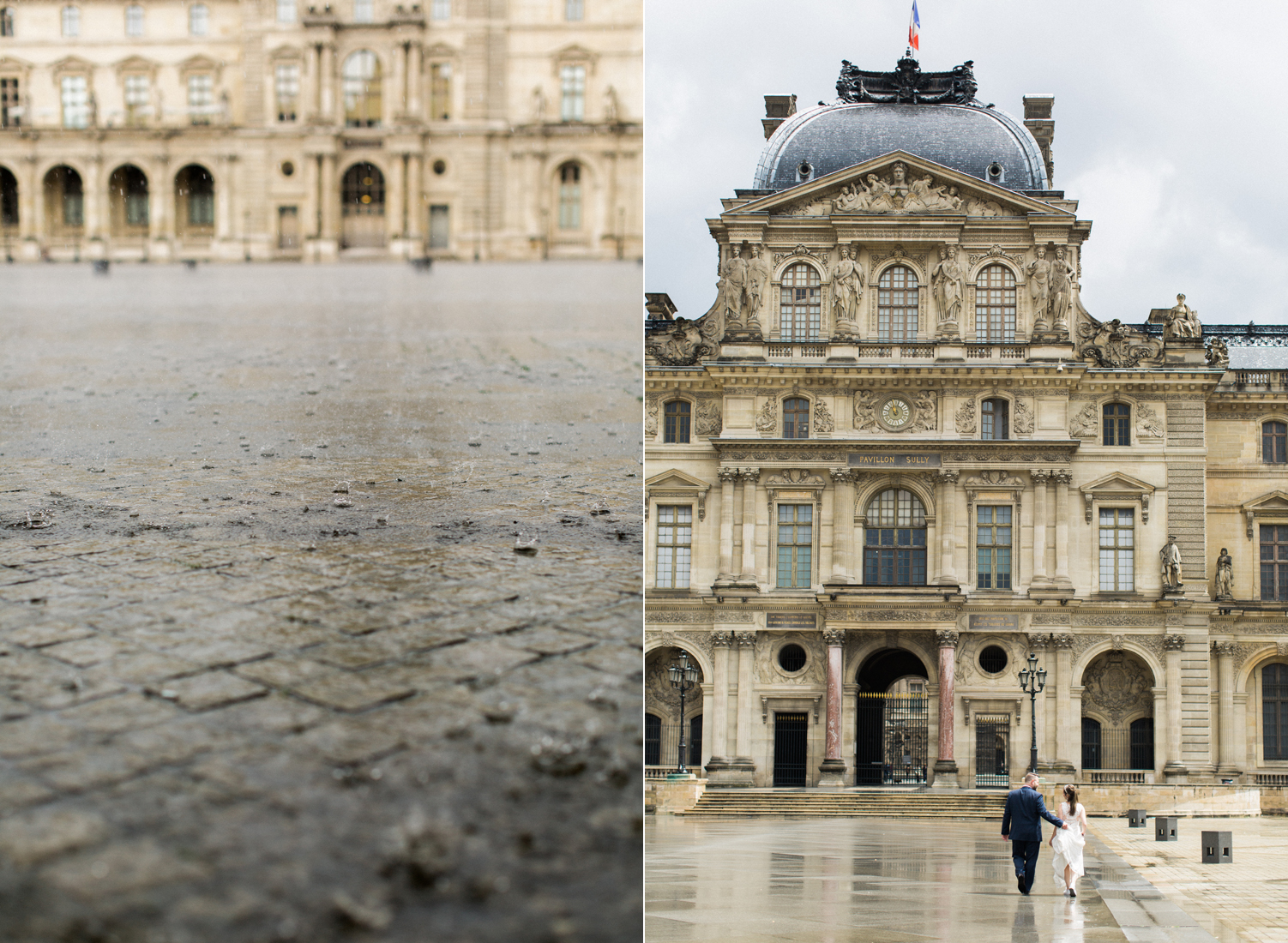 paris louvre wedding in the rain.jpg