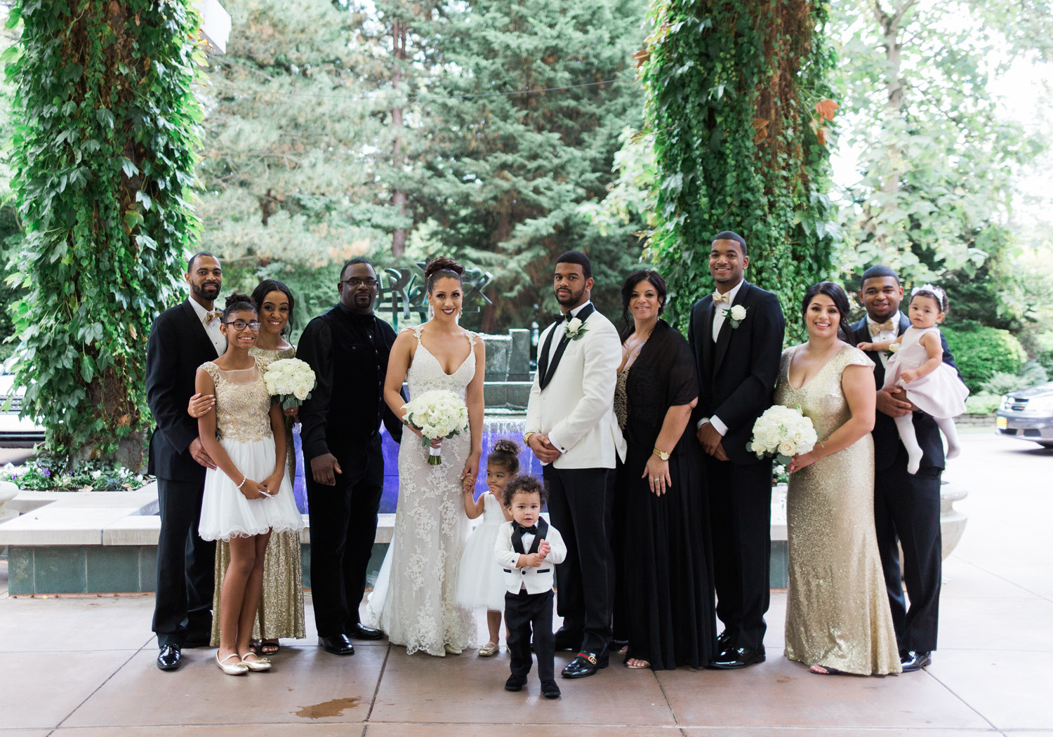 seattle wedding photography family portrait black and gold wedding.jpg