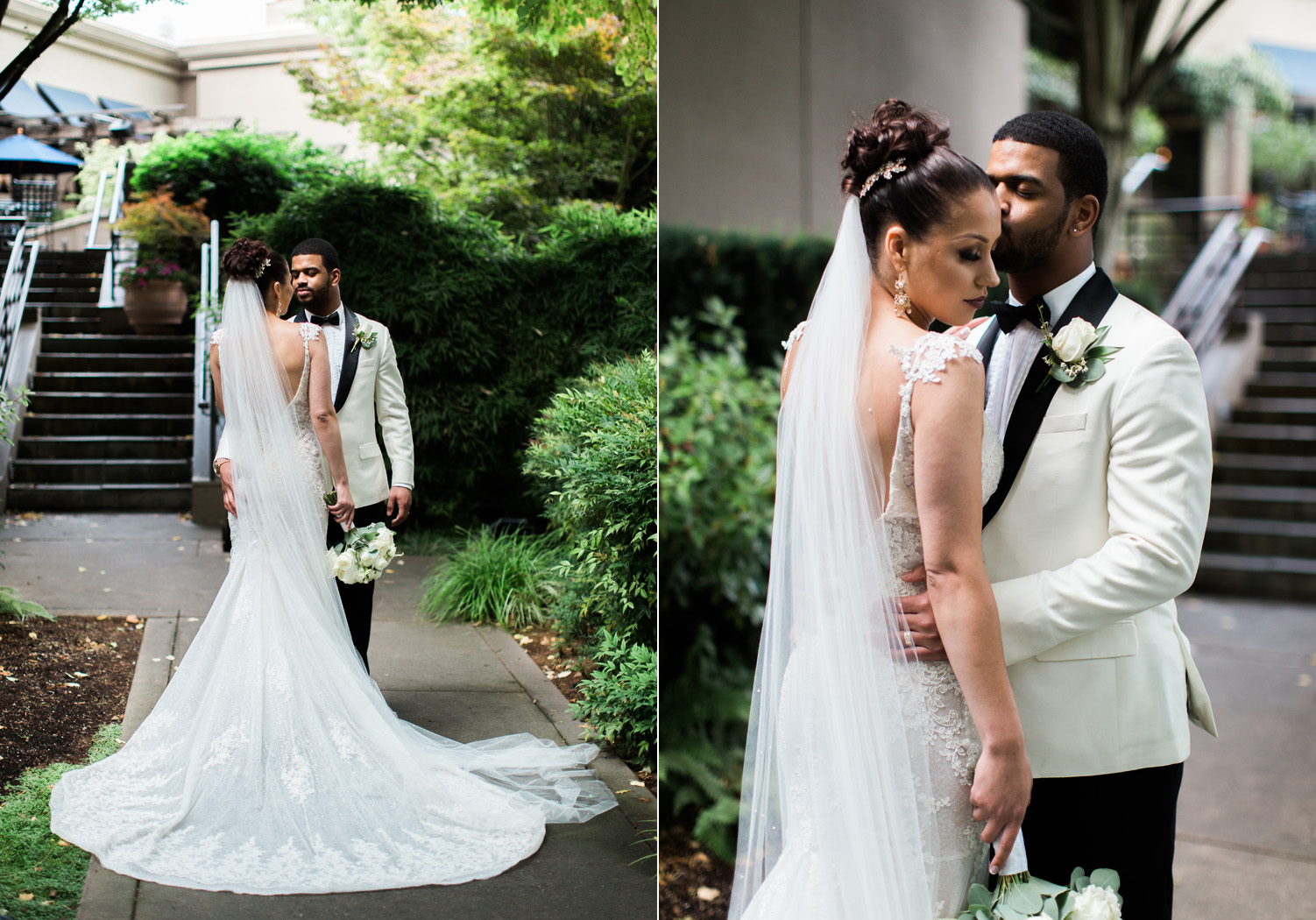 bride and groom wedding portrait in seattle.jpg