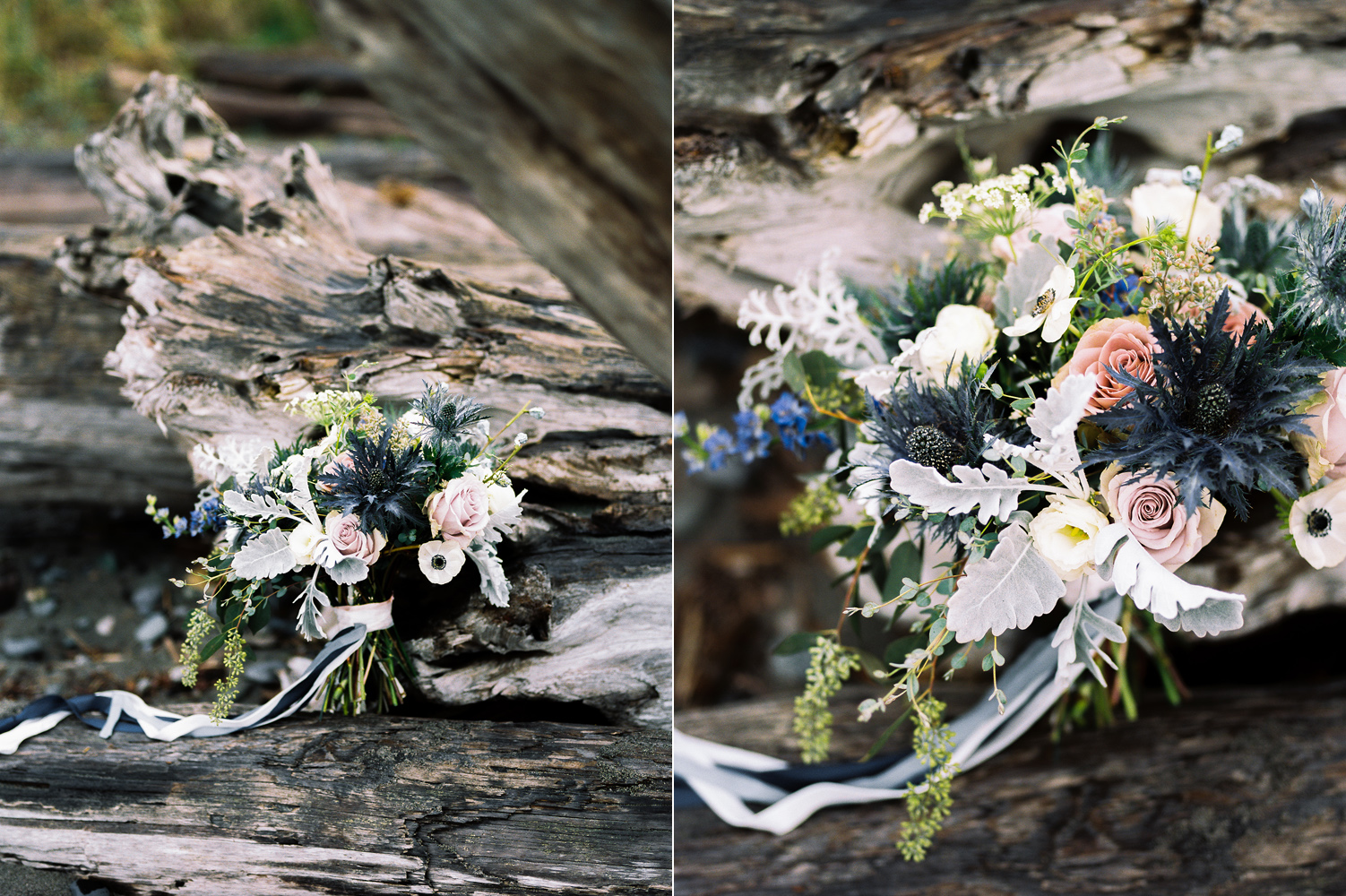 Moody Pacific Northwest Wedding Bouquet by Smashing Petals.jpg