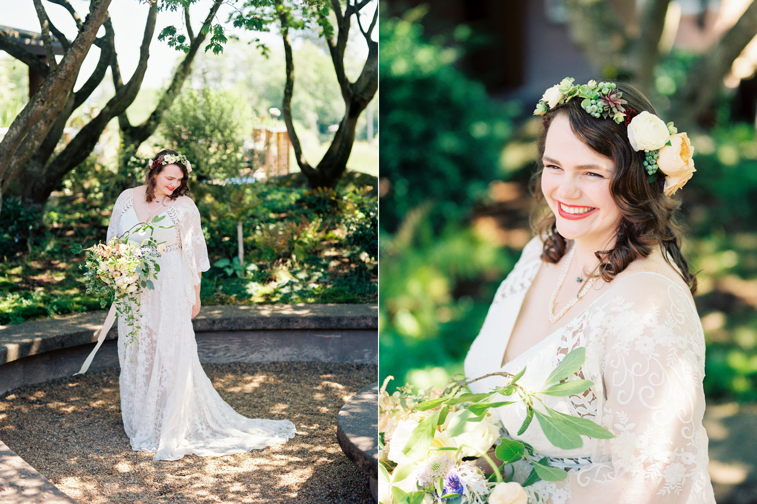 Rue de Seine Wedding Dress at a University of Washington Seattle wedding