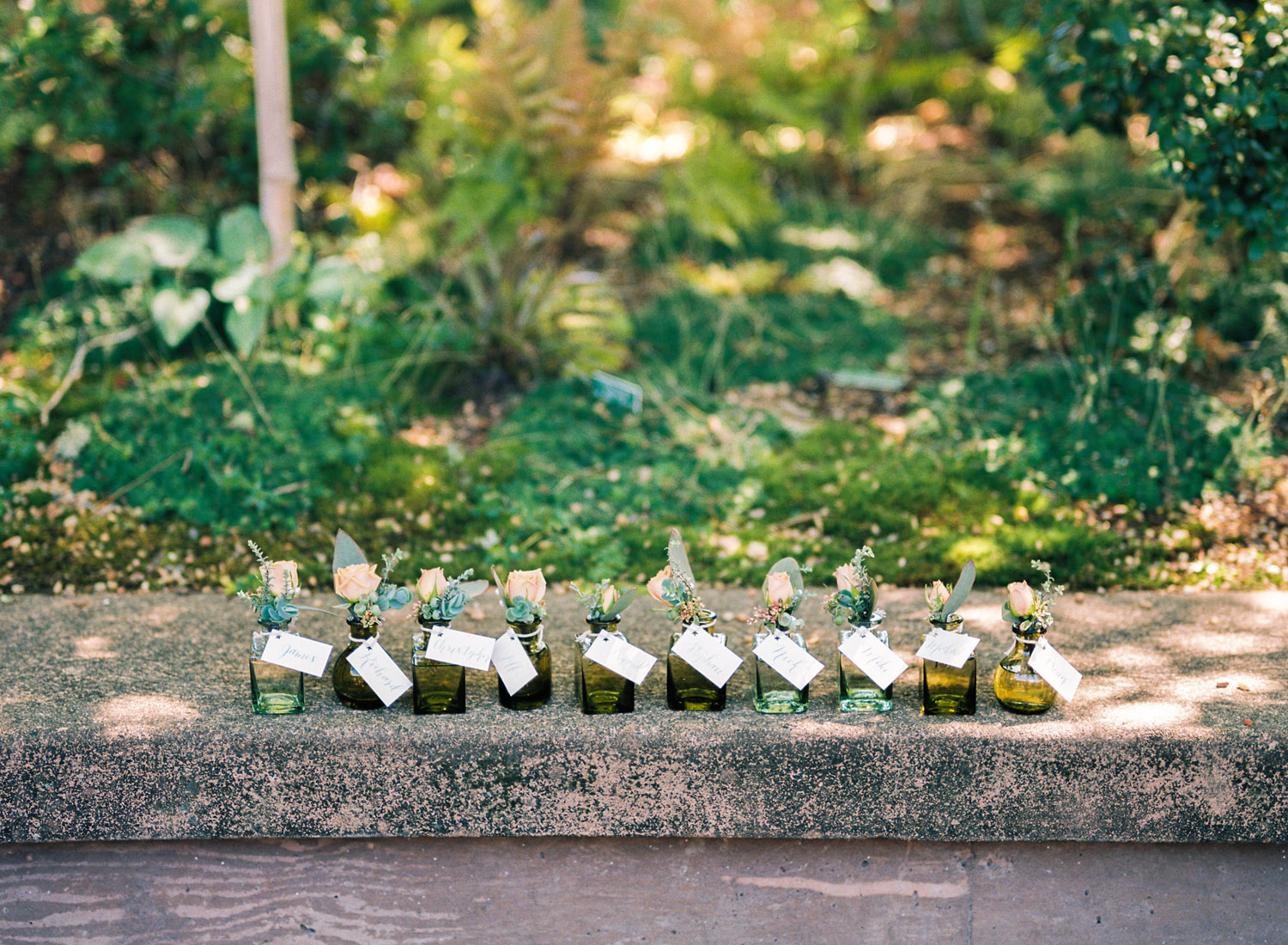 Seattle University of Washington Center for Urban Horticulture Boho Wedding Photography