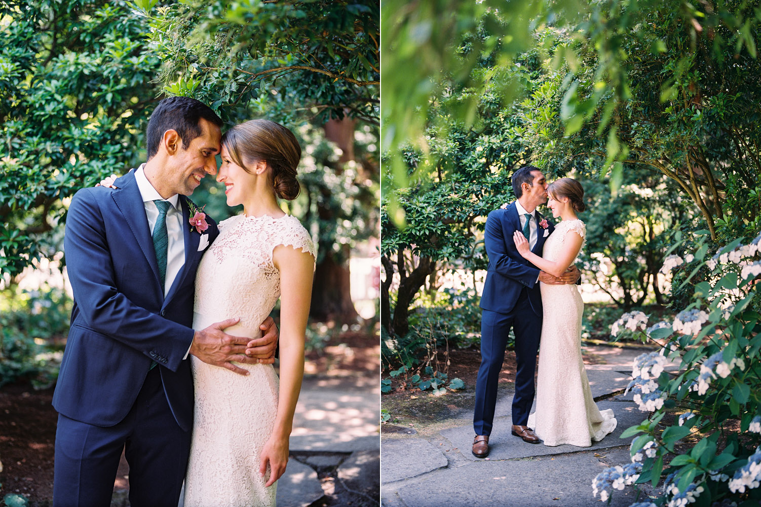Seattle Parsons Garden Wedding Couple Portrait Photography.jpg