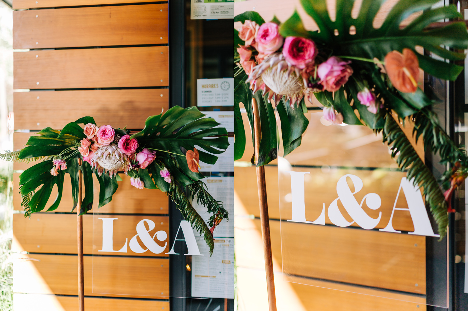 Seattle Custom Tropical Themed Wedding Signage by Bowman Design.jpg