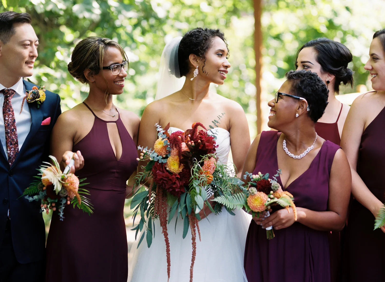 Pickering Barn Issaquah Wedding Photography Bridal Party Portrait Photography.jpg