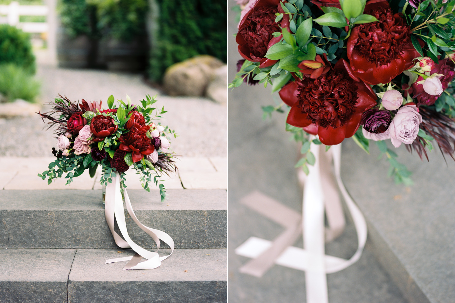 red and burgundy winery wedding bridal flower bouquet photography.jpg
