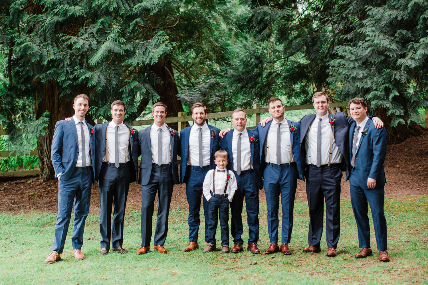 delille cellars groomsmen navy suits wedding party photography.jpg