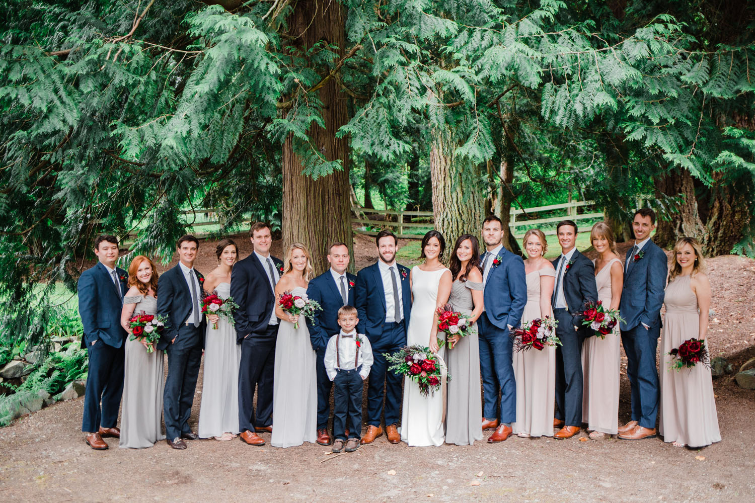 delille cellars seattle wedding winery blush and navy bridal party wedding photography.jpg