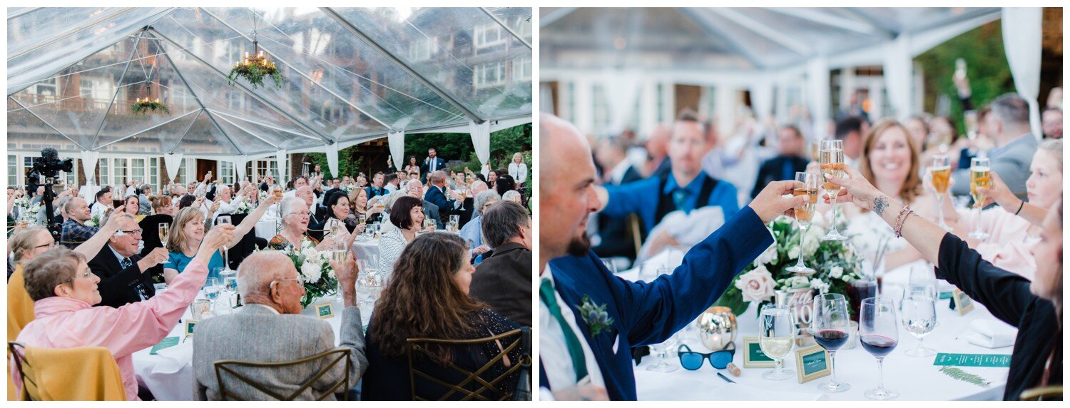 Alderbrook Resort wedding toast