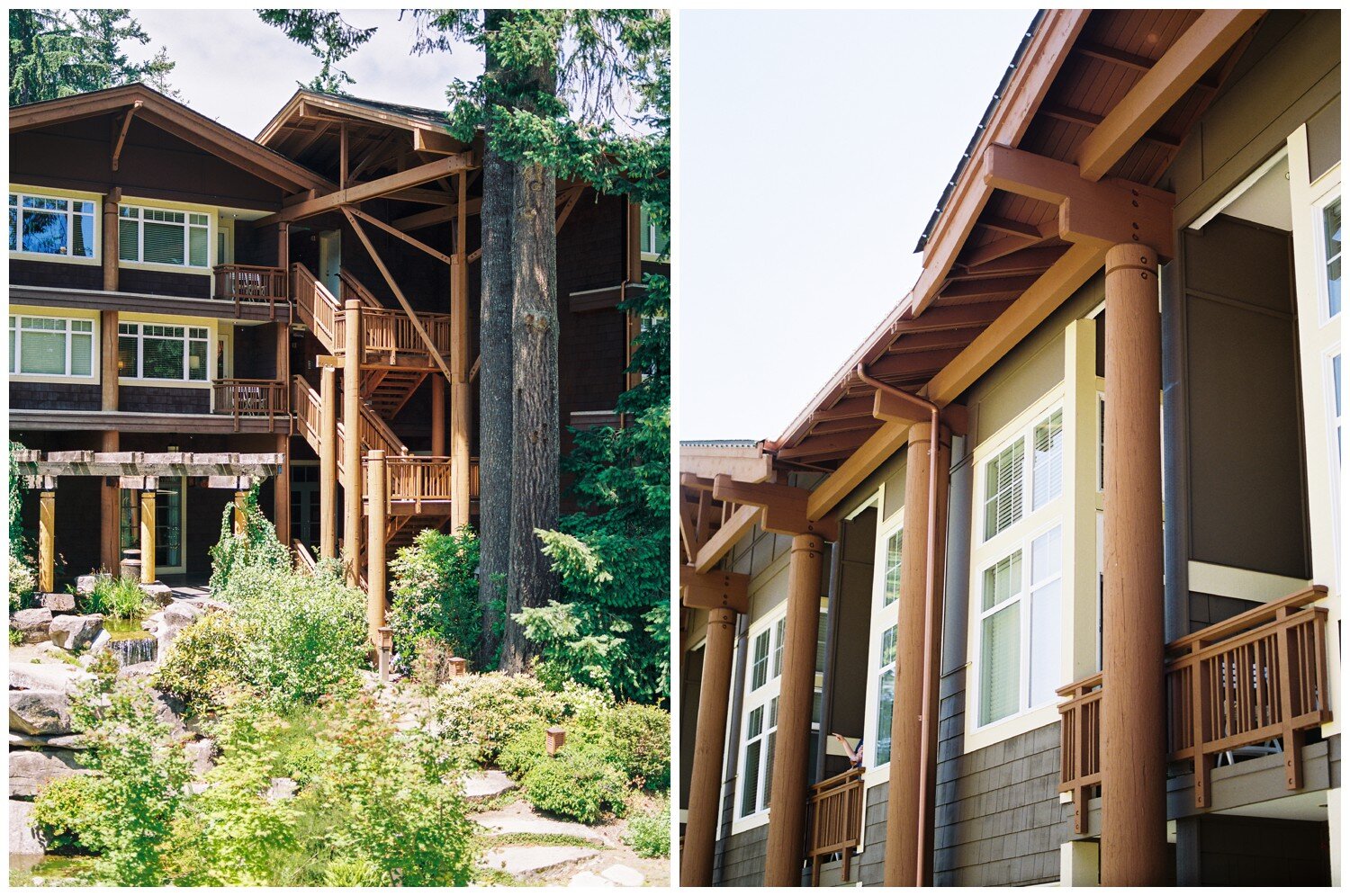 Alderbrook Resort and Spa during summertime