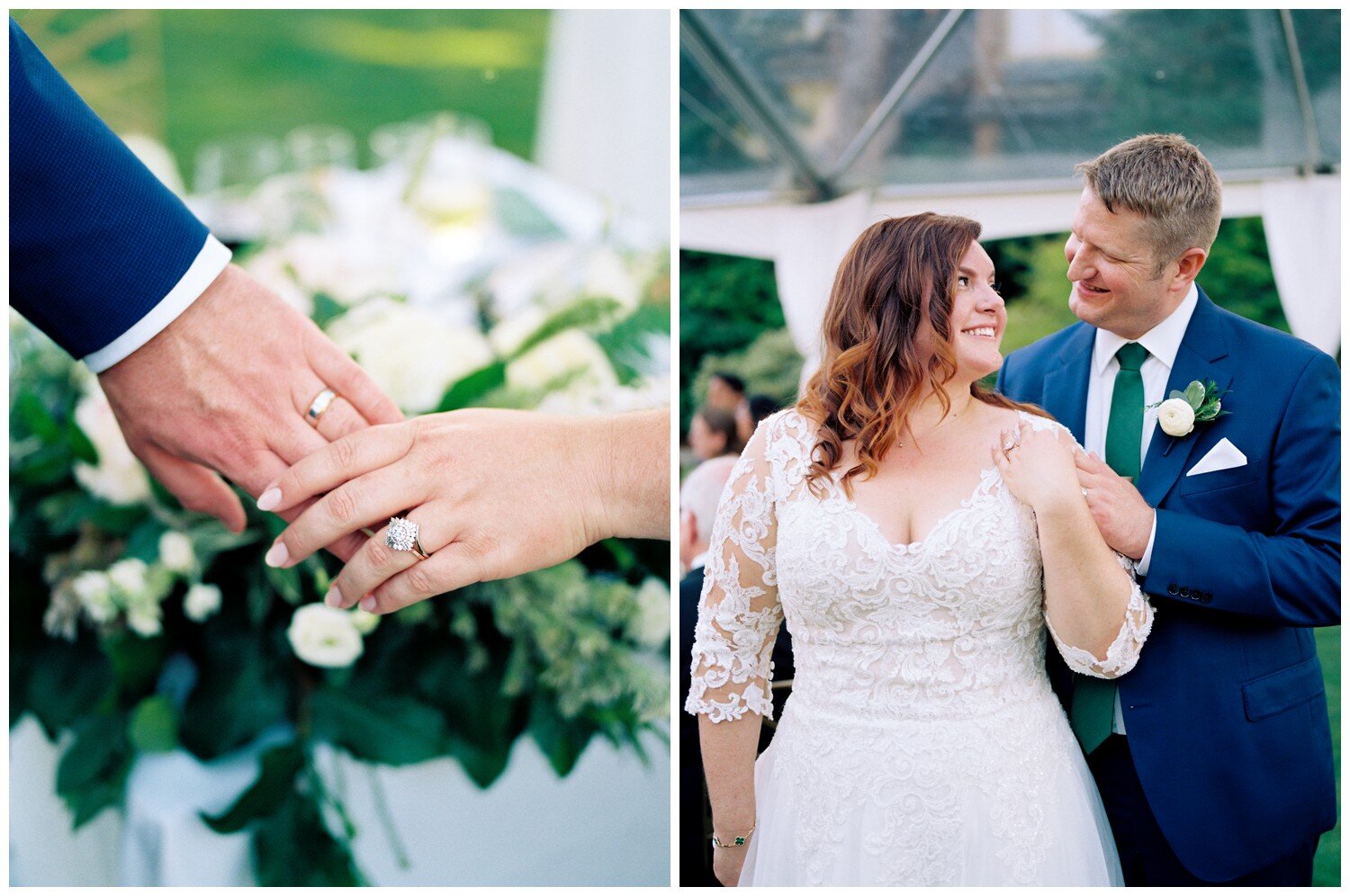 Wedding portrait photography at Alderbrook Resort