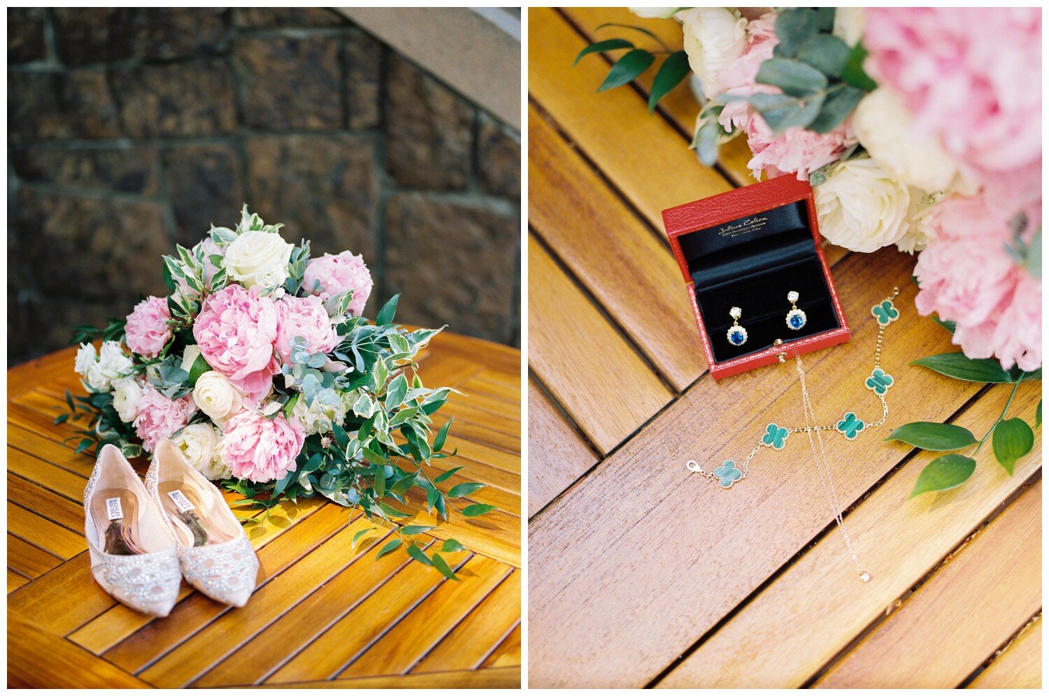 Summer wedding details at Alderbrook Resort