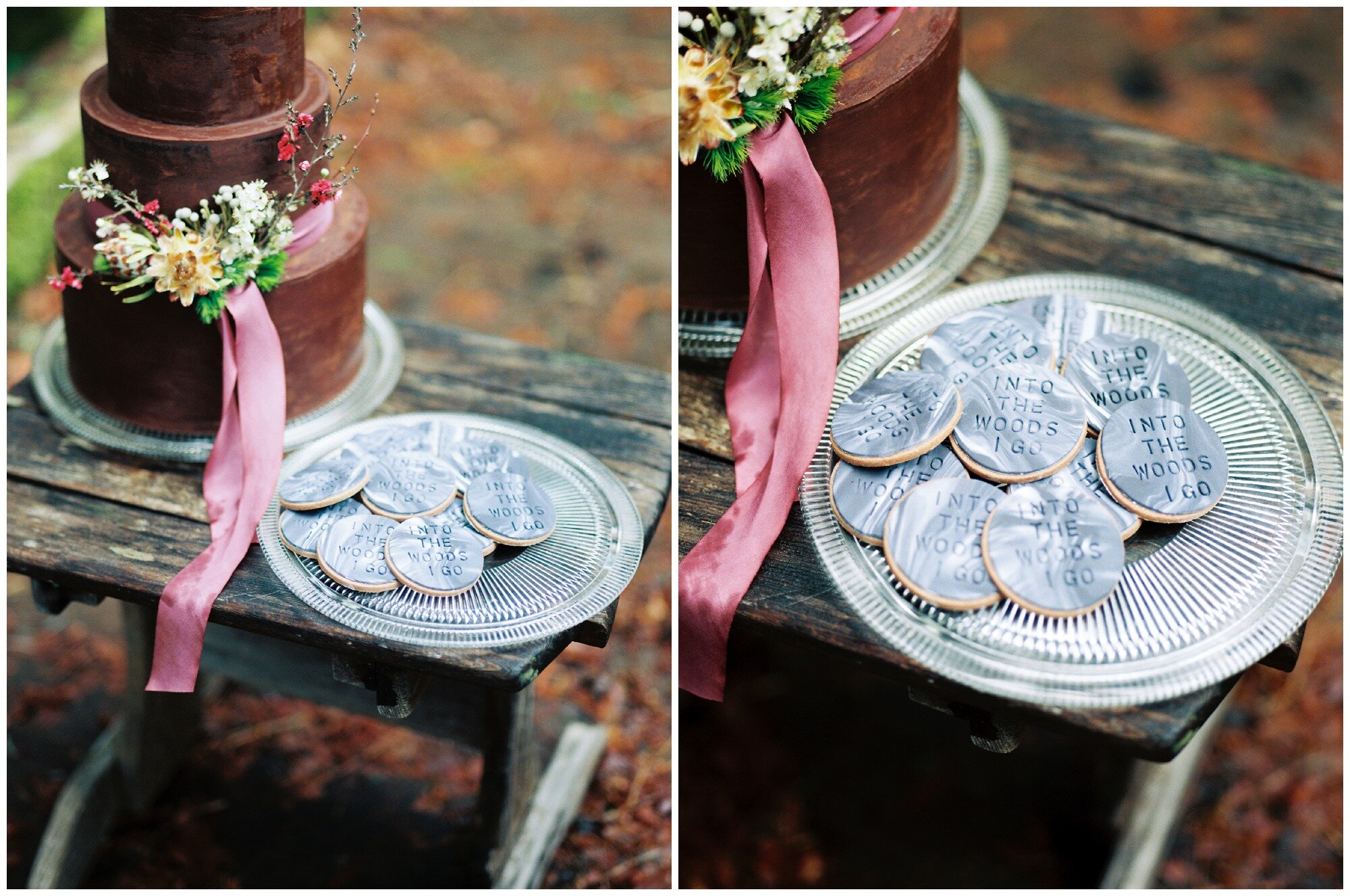 South Fork Cake Company custom wedding desserts at Lake Crescent Lodge