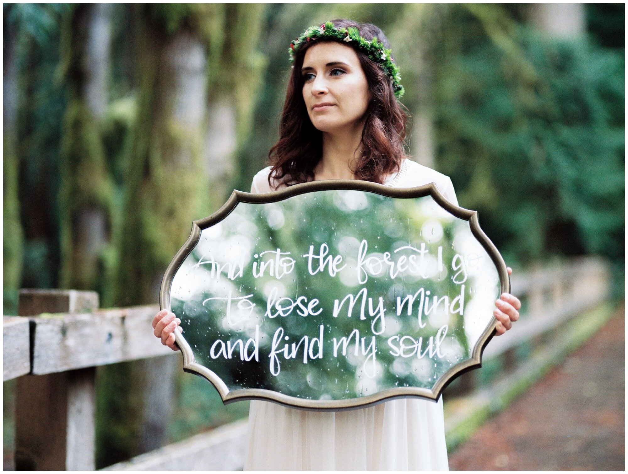 Lake Crescent Lodge wedding inspired by John Muir