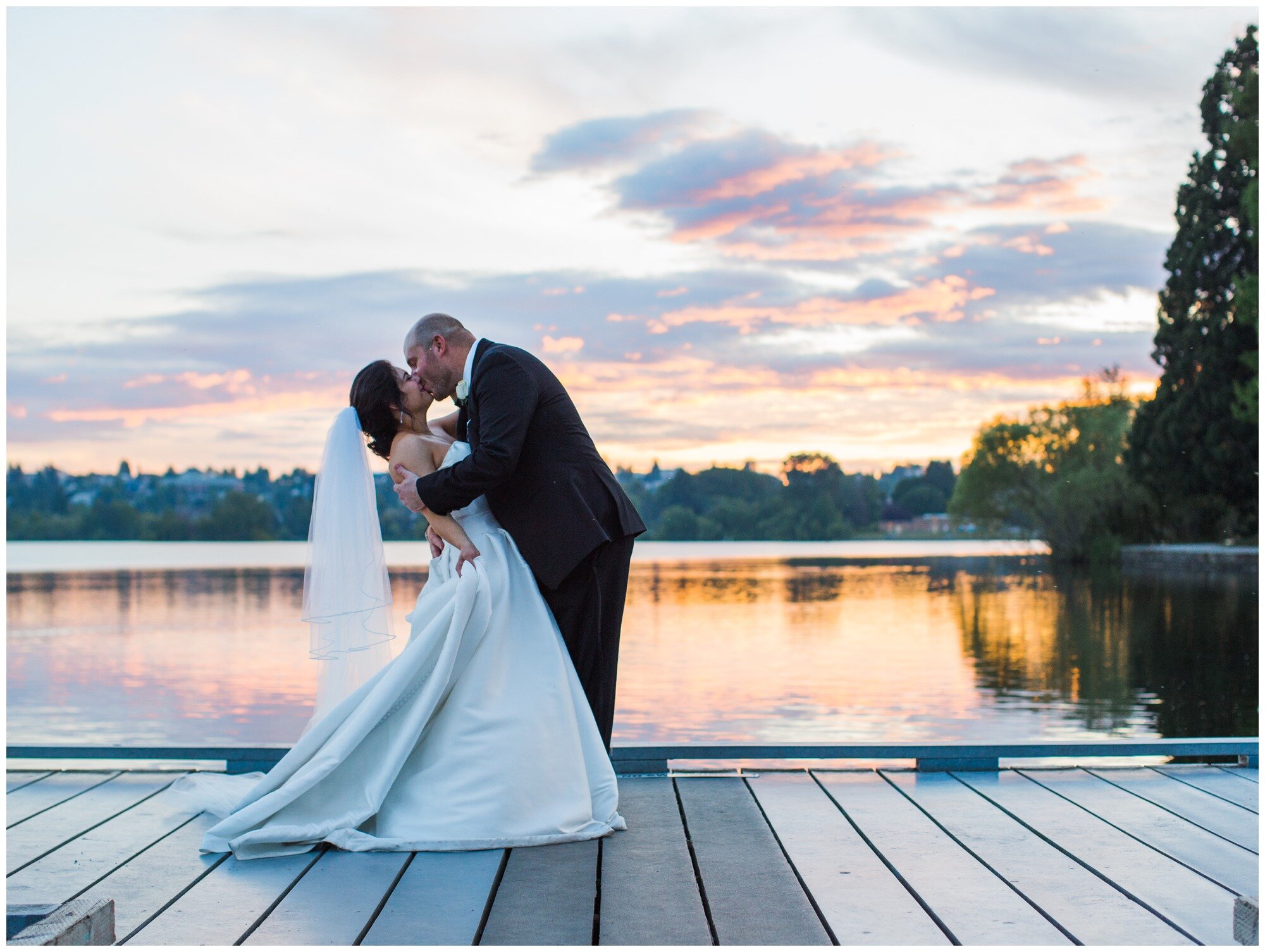 green lake wedding photography at sunset alexandra knight photography 2.jpg