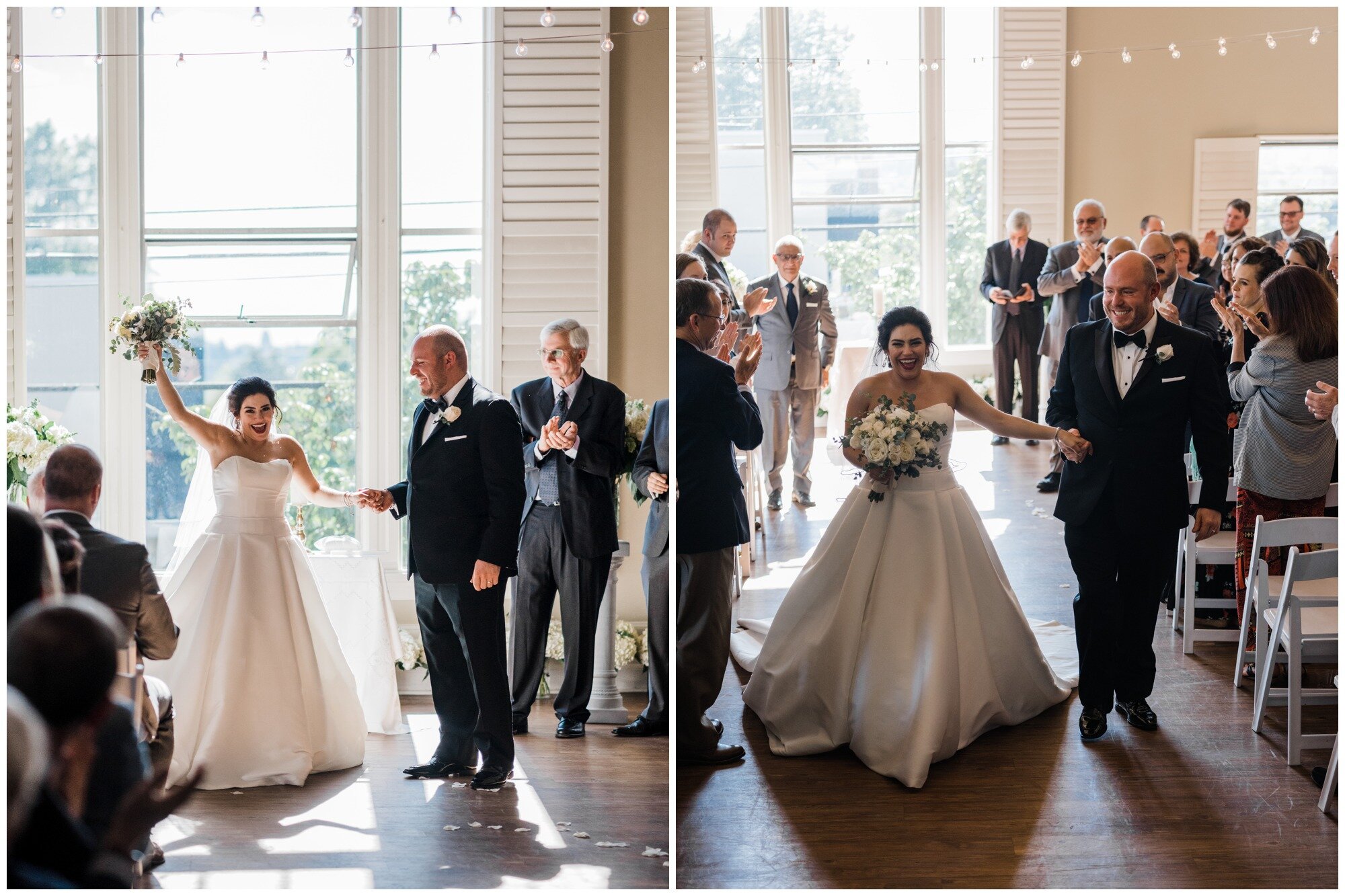 great hall at green lake wedding ceremony just married.jpg