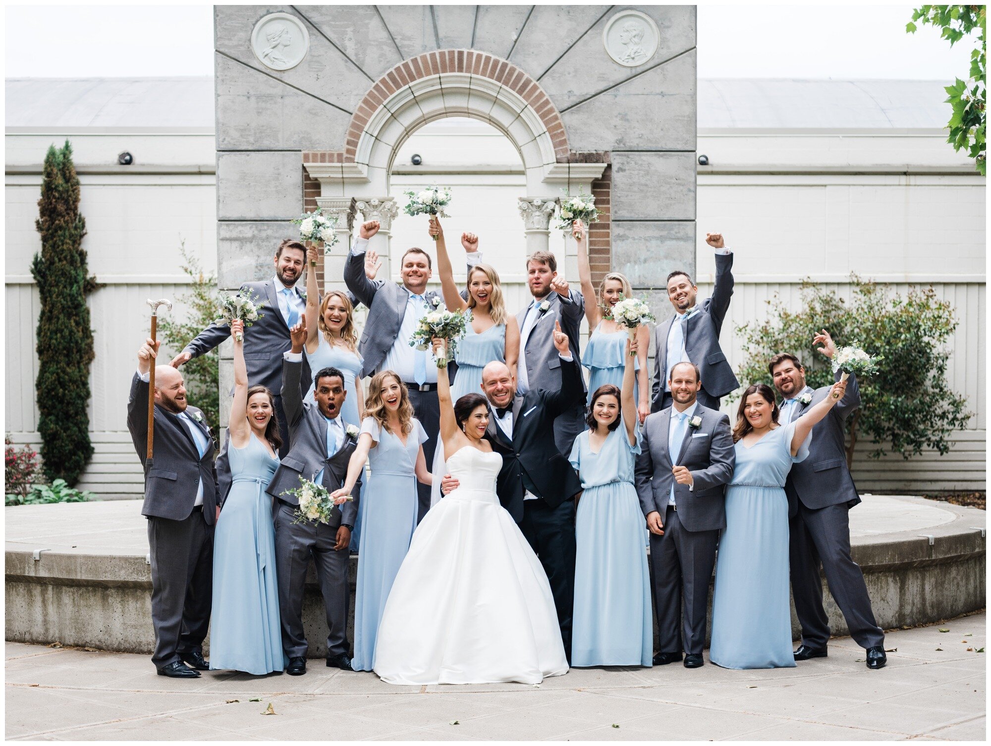 great hall at green lake seattle wedding party portrait.jpg