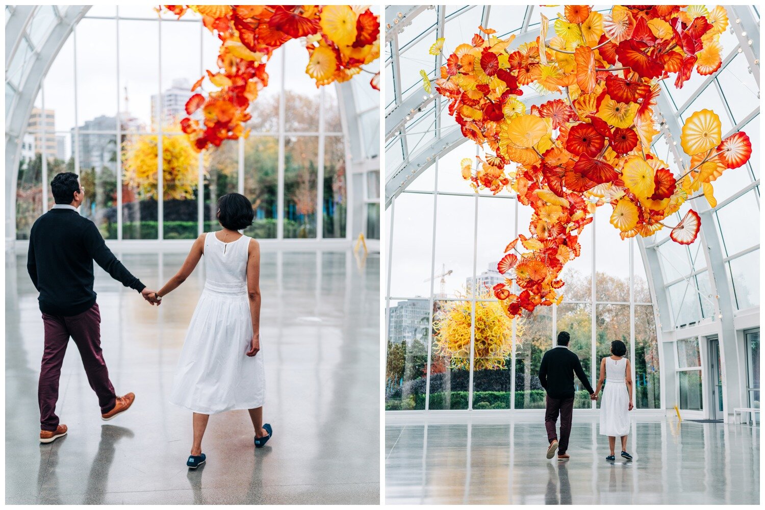 Chihuly Garden and Glass Family Portrait Photography