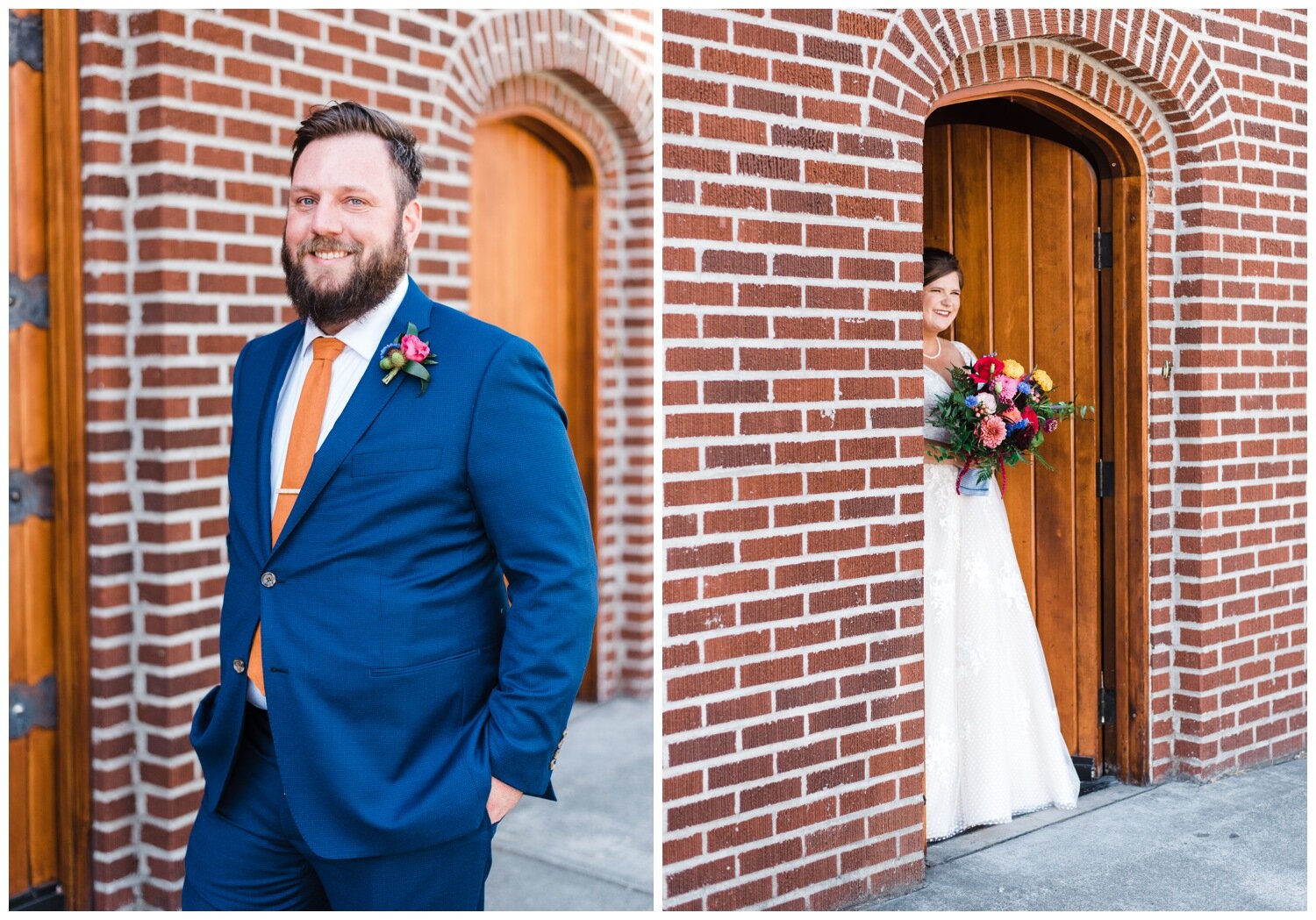 Georgetown Ballroom Couples First Look Wedding Photography