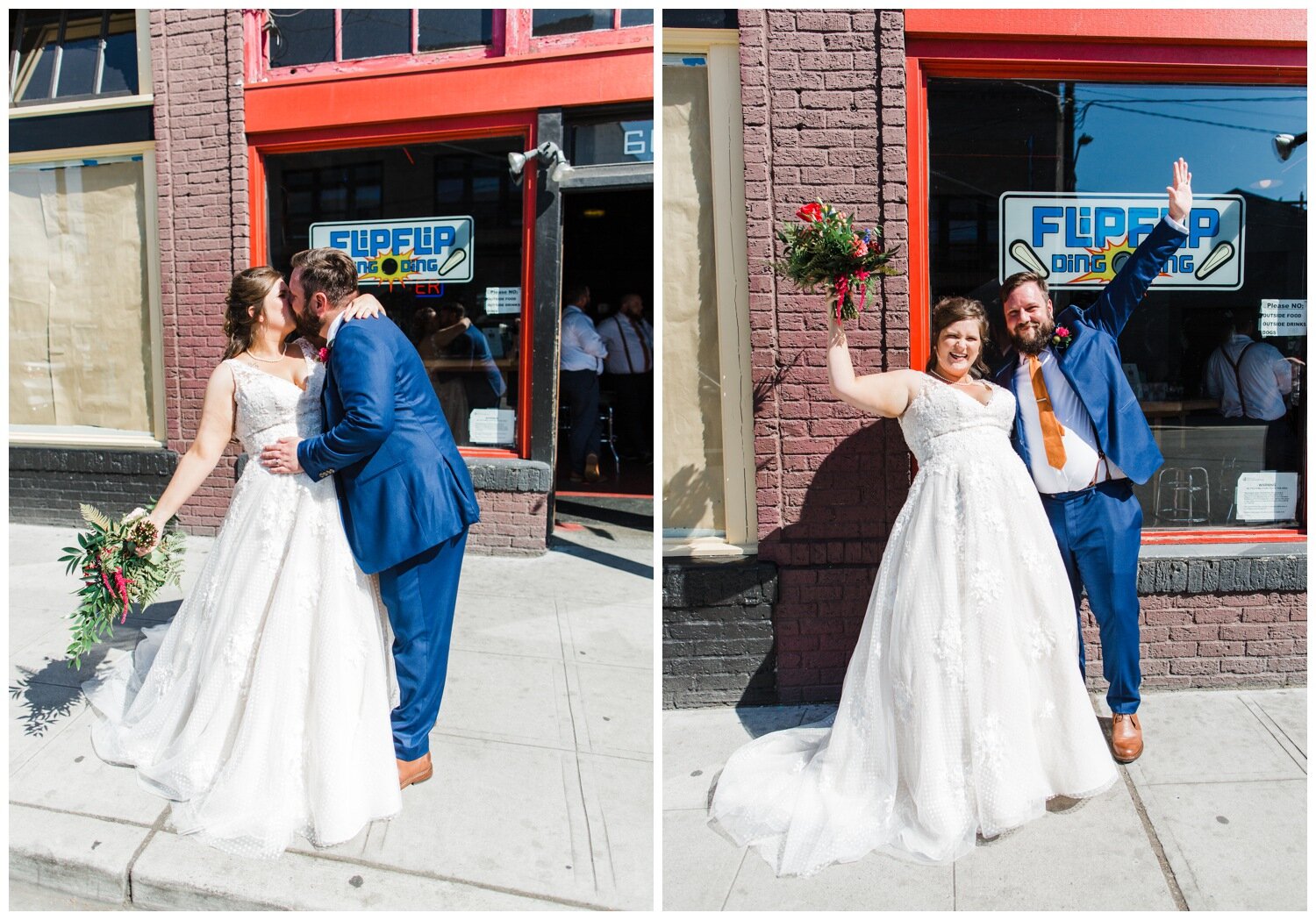 Wedding Photography at Flip Flip Ding Ding in Seattle