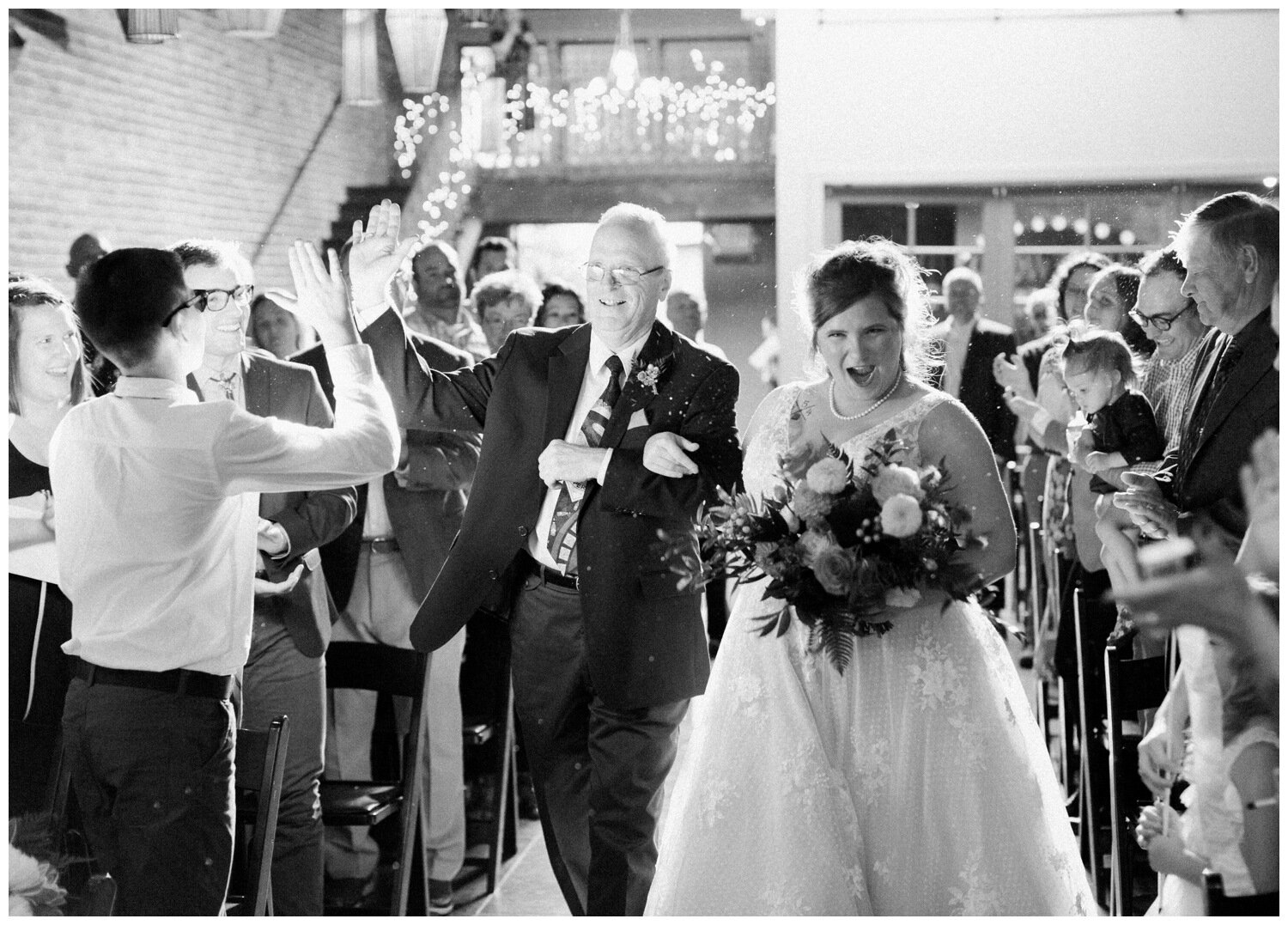 Wedding Ceremony Photography at Georgetown Ballroom in Seattle