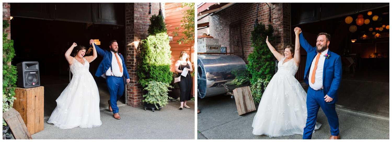 Wedding Reception Photography at Georgetown Ballroom in Seattle