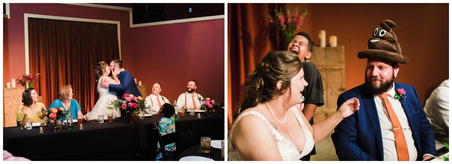 Candid Wedding Reception Photography at Georgetown Ballroom in Seattle