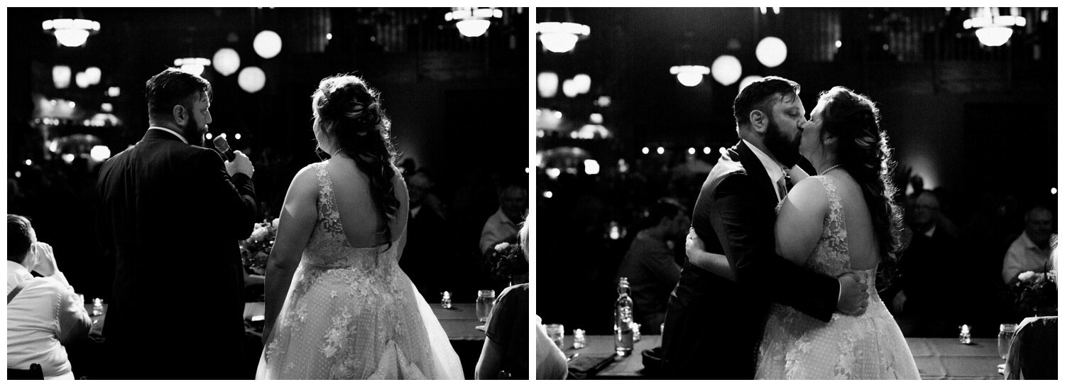 Candid Wedding Reception Photography at Georgetown Ballroom in Seattle
