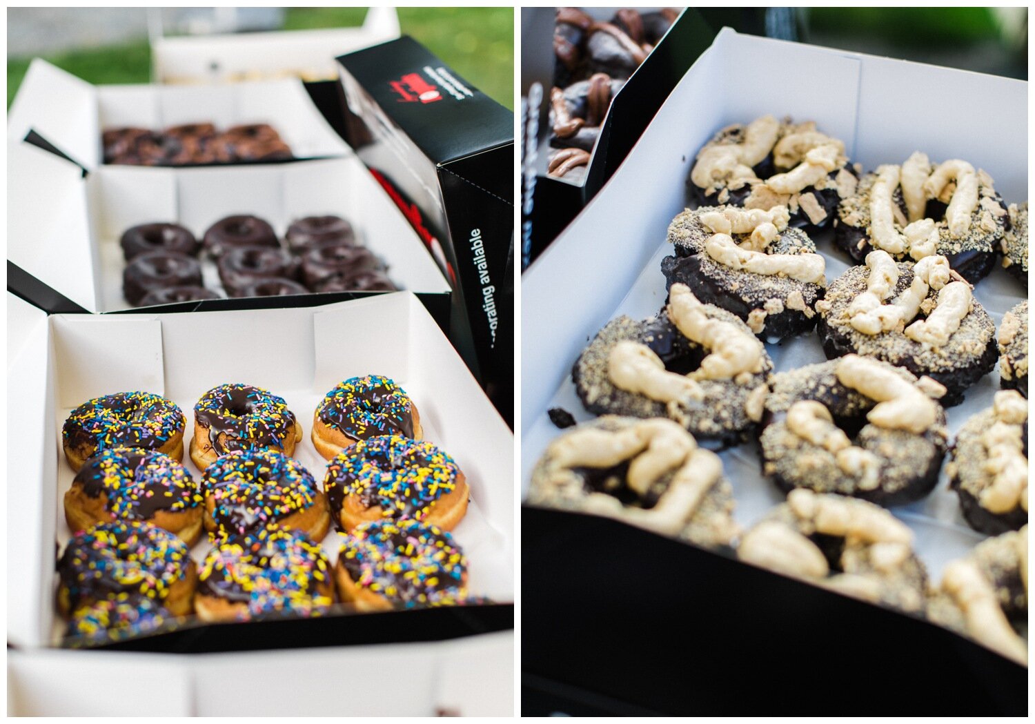 Legendary Donuts Wedding Reception Cake Alternative